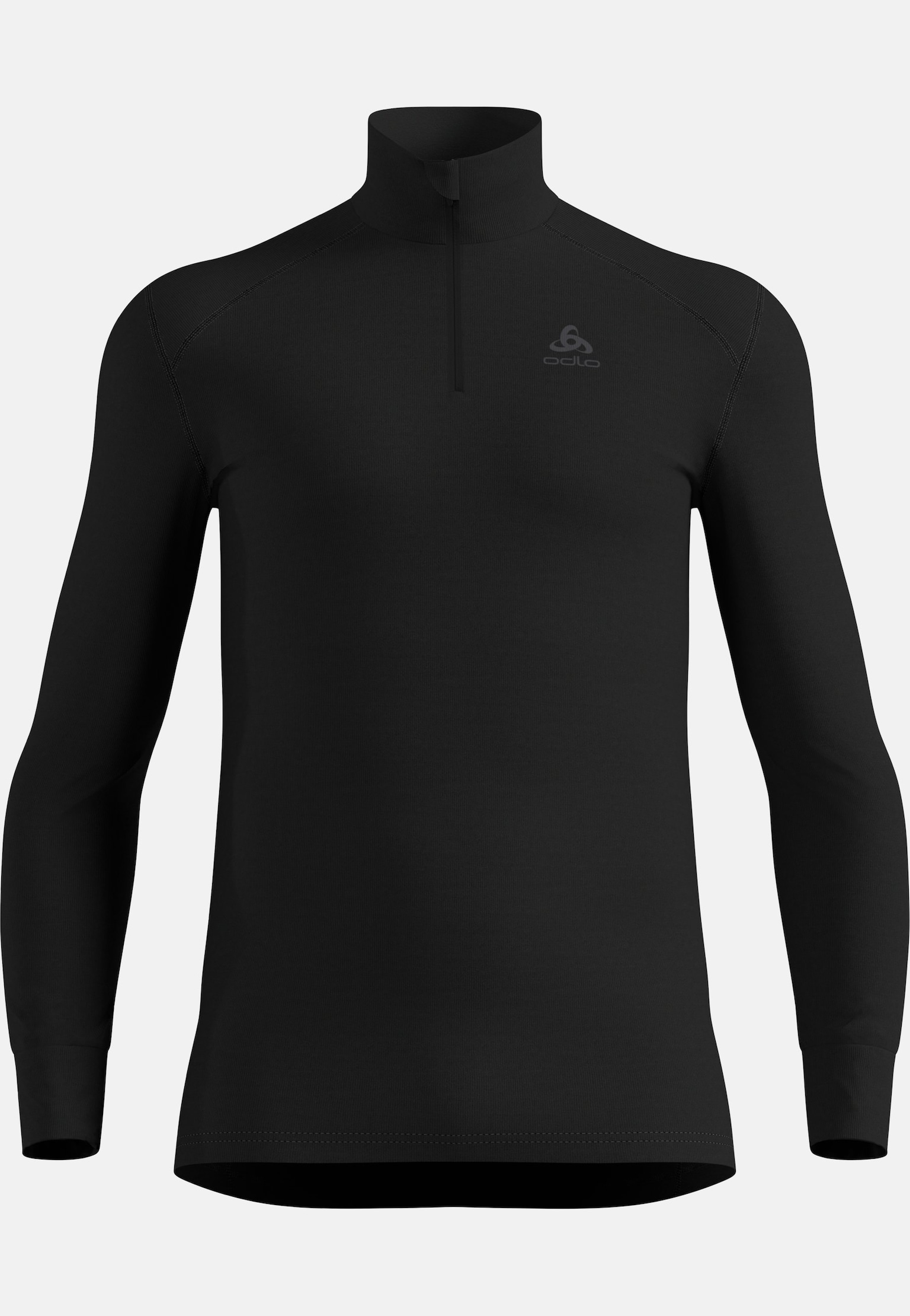 Top base layer a collo alto con mezza zip Active Warm