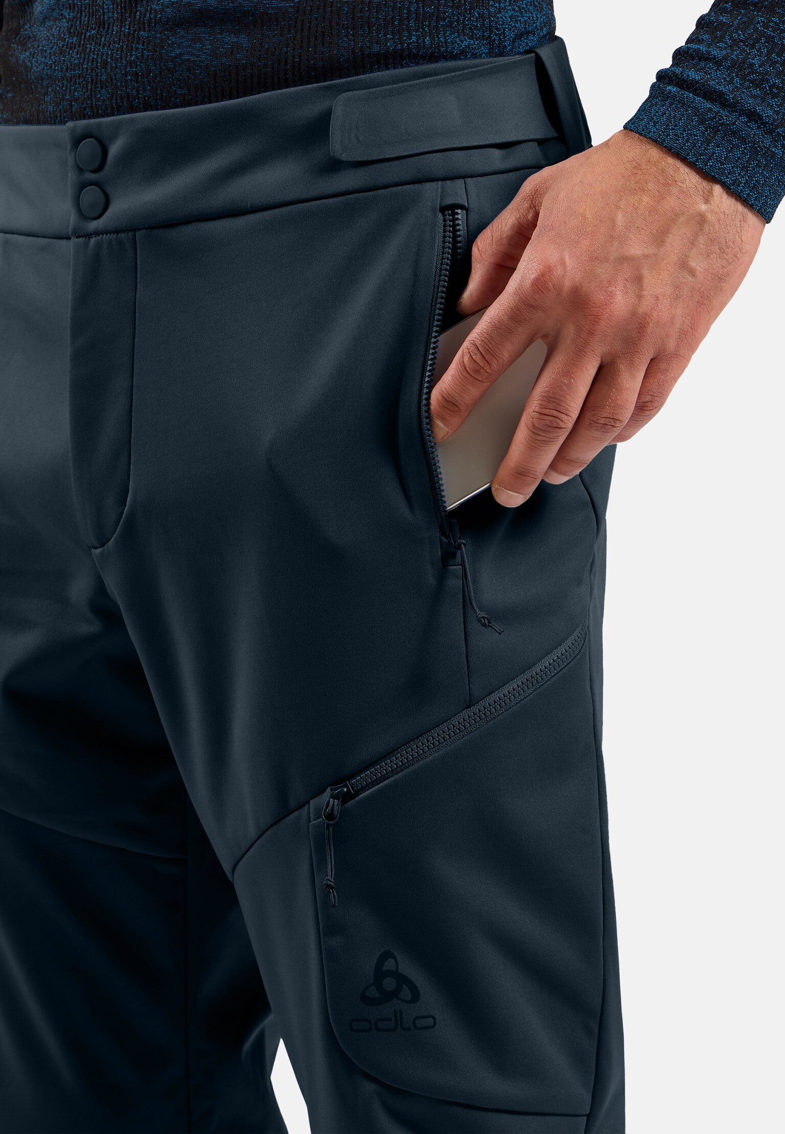 Zeroweight X-Warm winddichte driekwartbroek