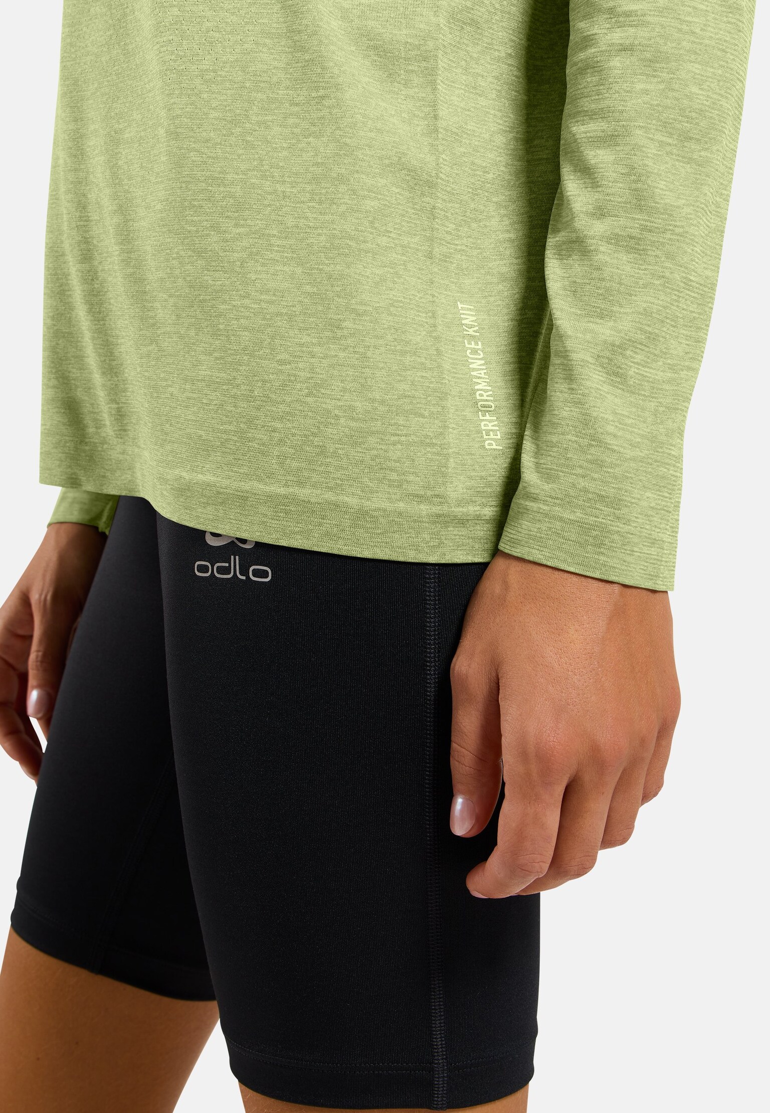 T-shirt running Essentials seamless a maniche lunghe