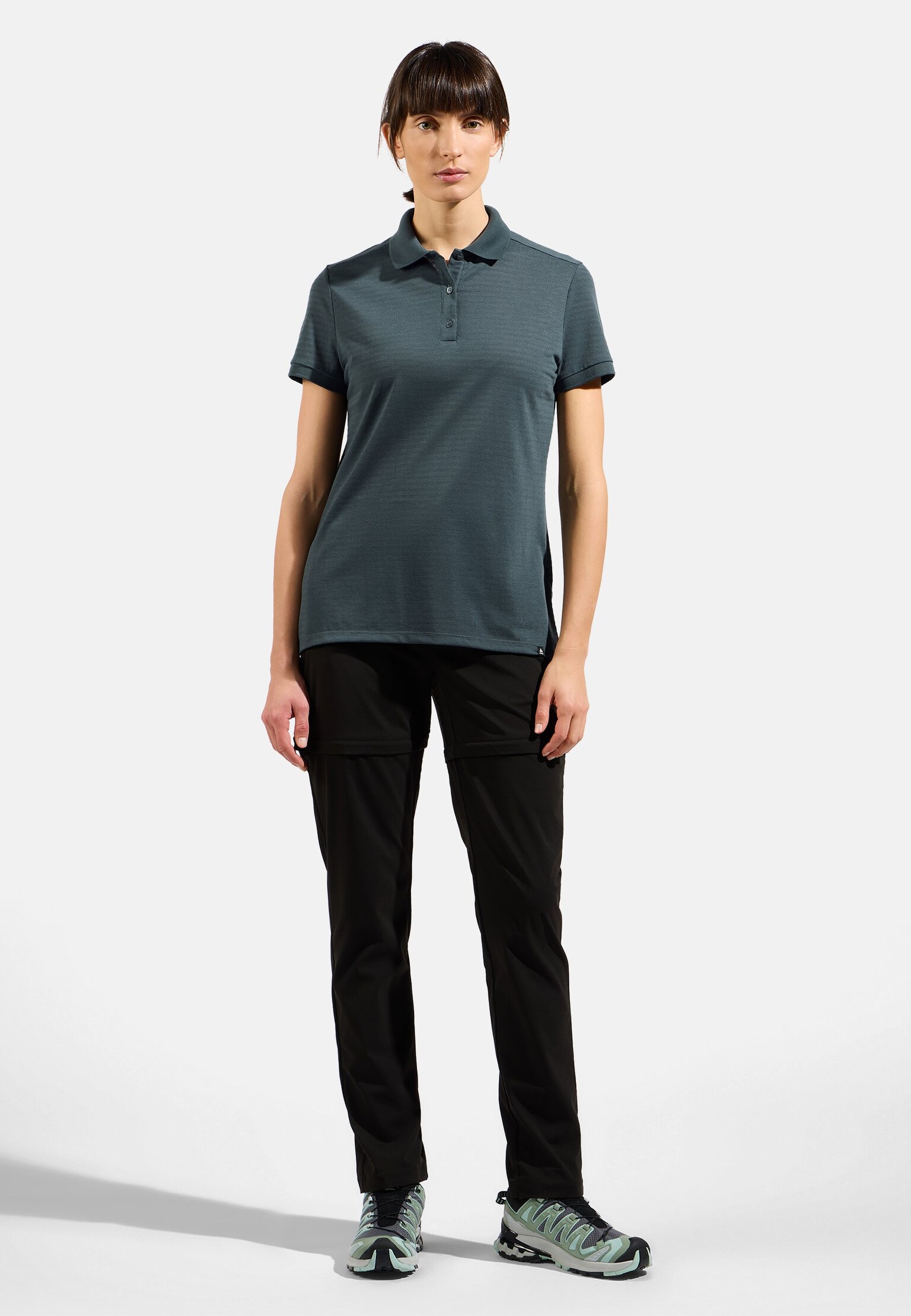 The Ascent natural polo shirt