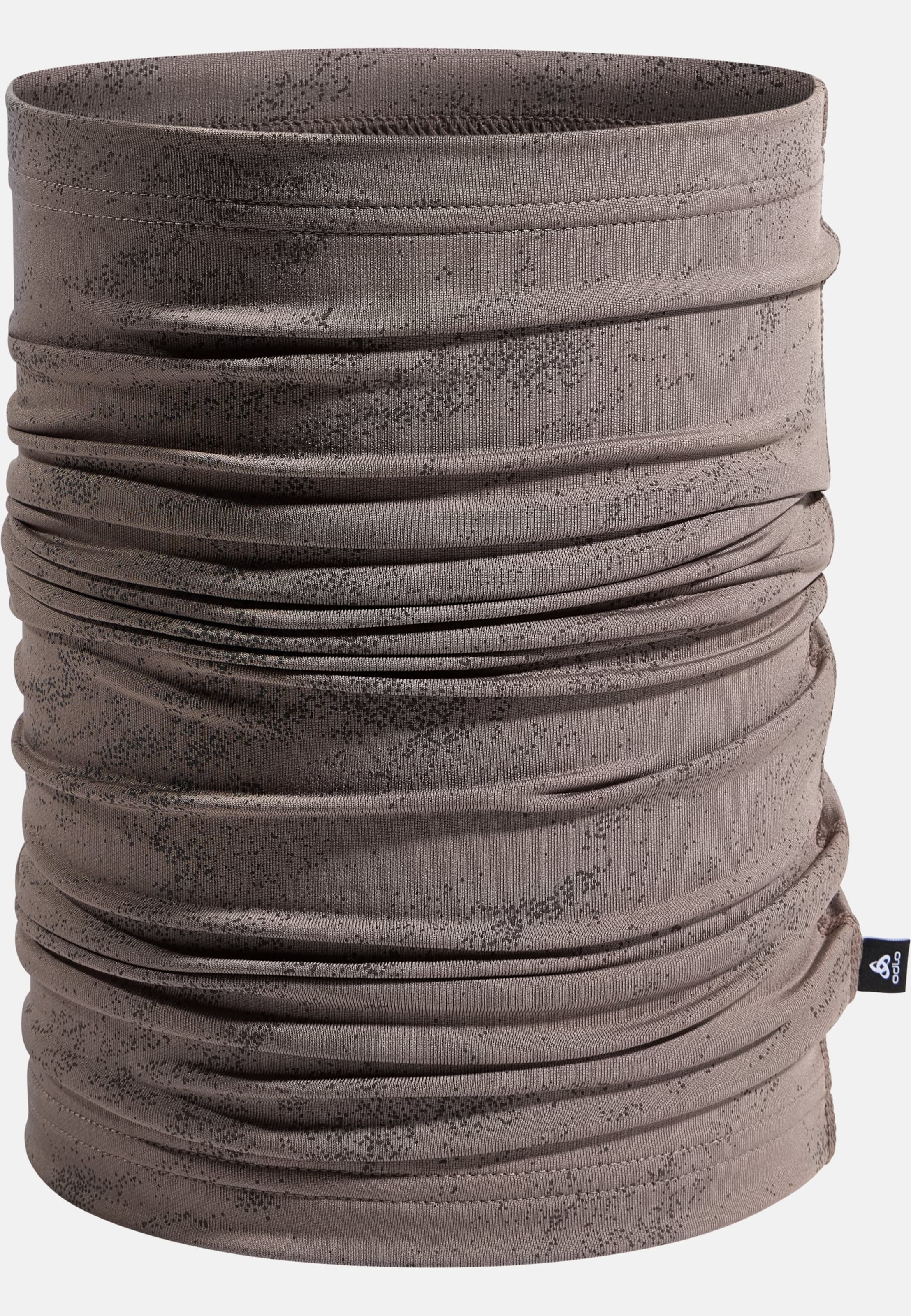 Odlo Polyknit Warm Schlauchschal mit reflektierenden Details, OneSize, beige