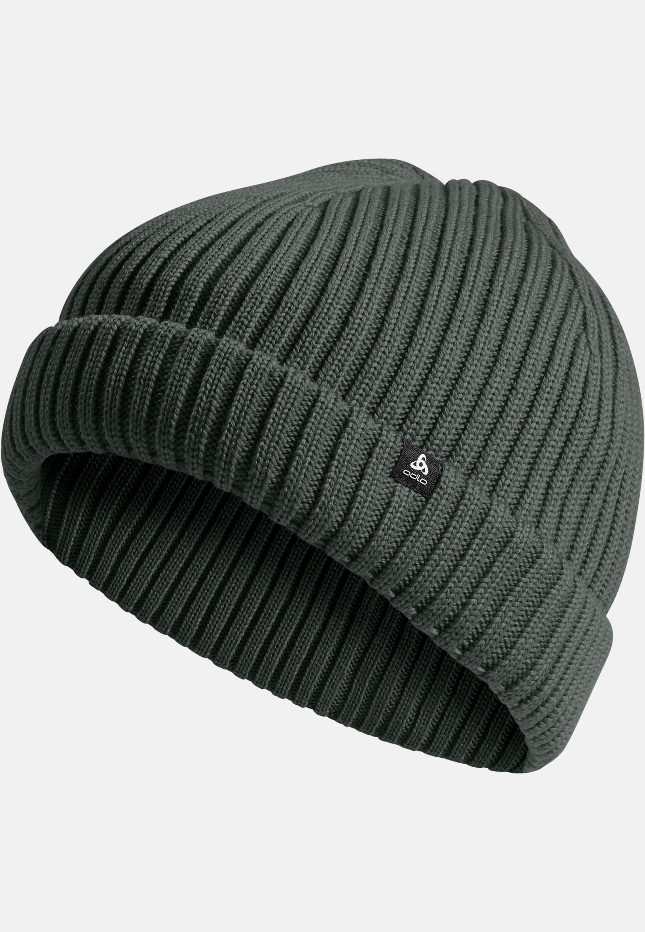 Odlo+Bonnet+en+tricot+epais+Merino+Warm,+OneSize,+vert