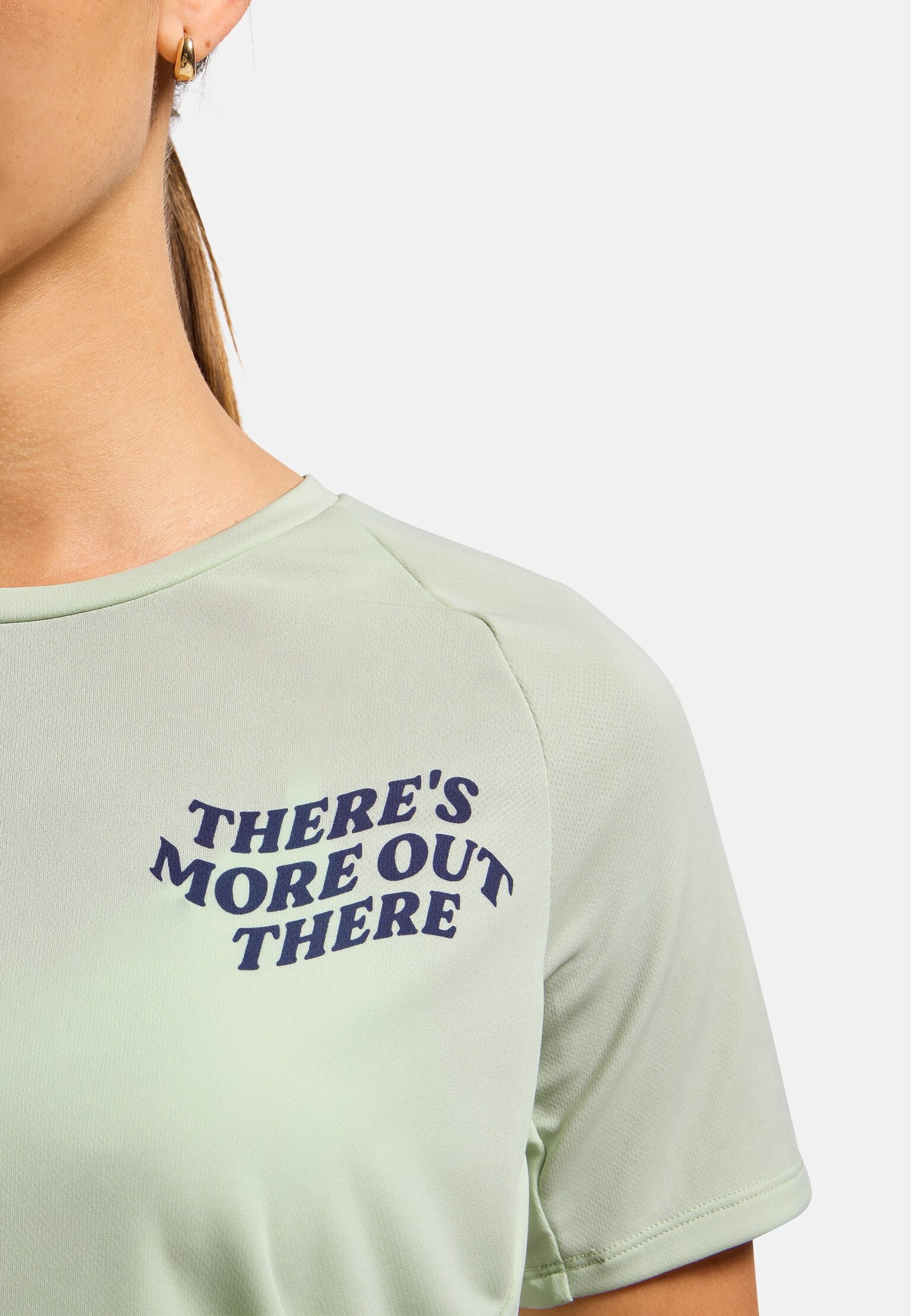 Essentials Laufshirt mit TMOT-Print