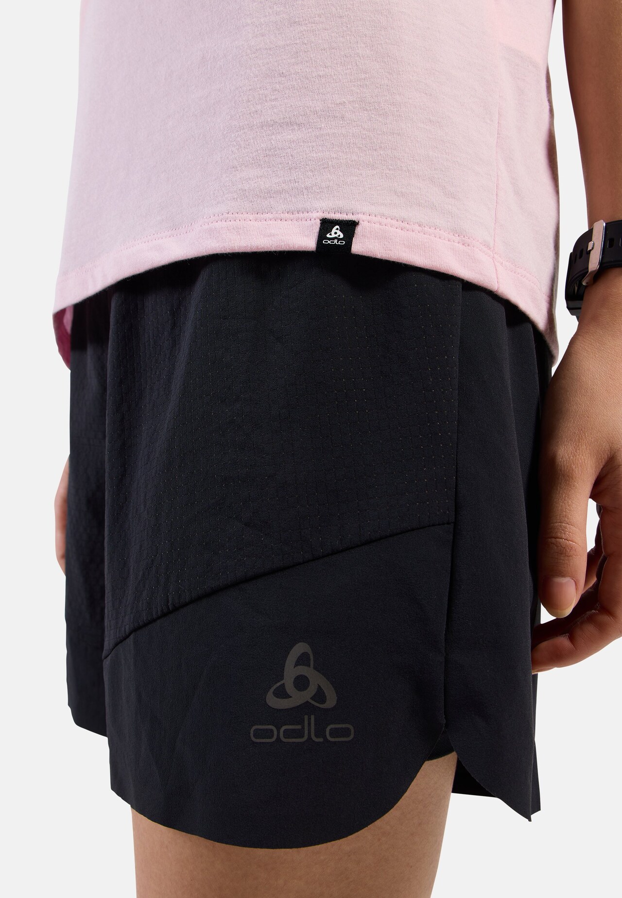 T-shirt Odlo Flags in misto cotone