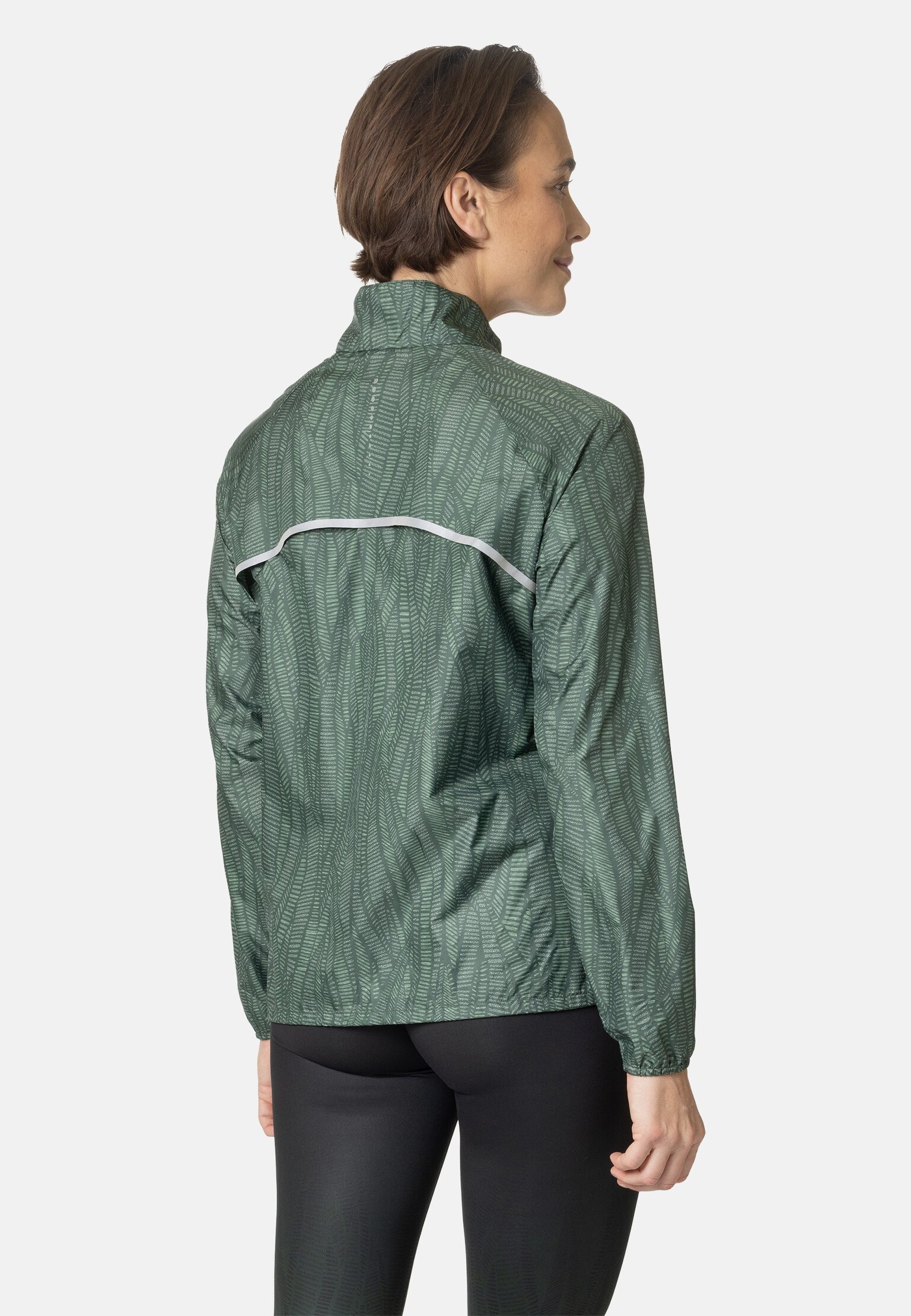 The Zeroweight print running jacket