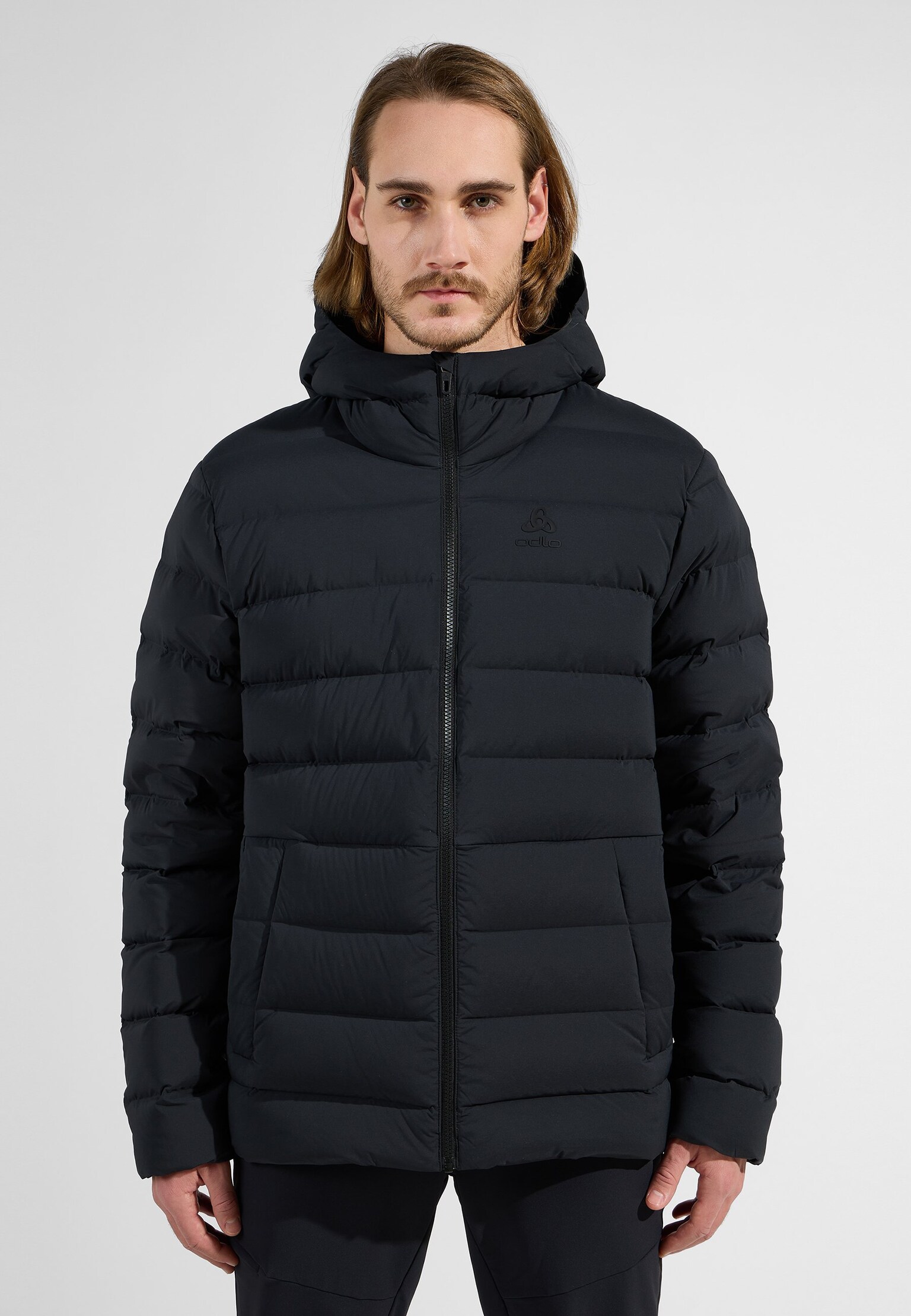 Ascent N-Thermic jack met gerecycled dons en capuchon