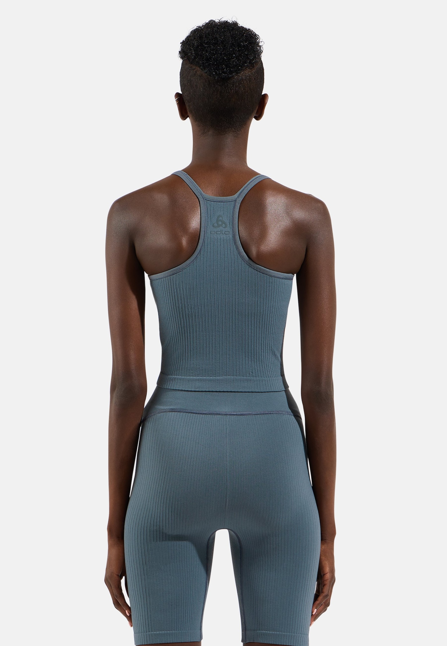 Active 365 2-In-1 Seamless Running Crop Tank