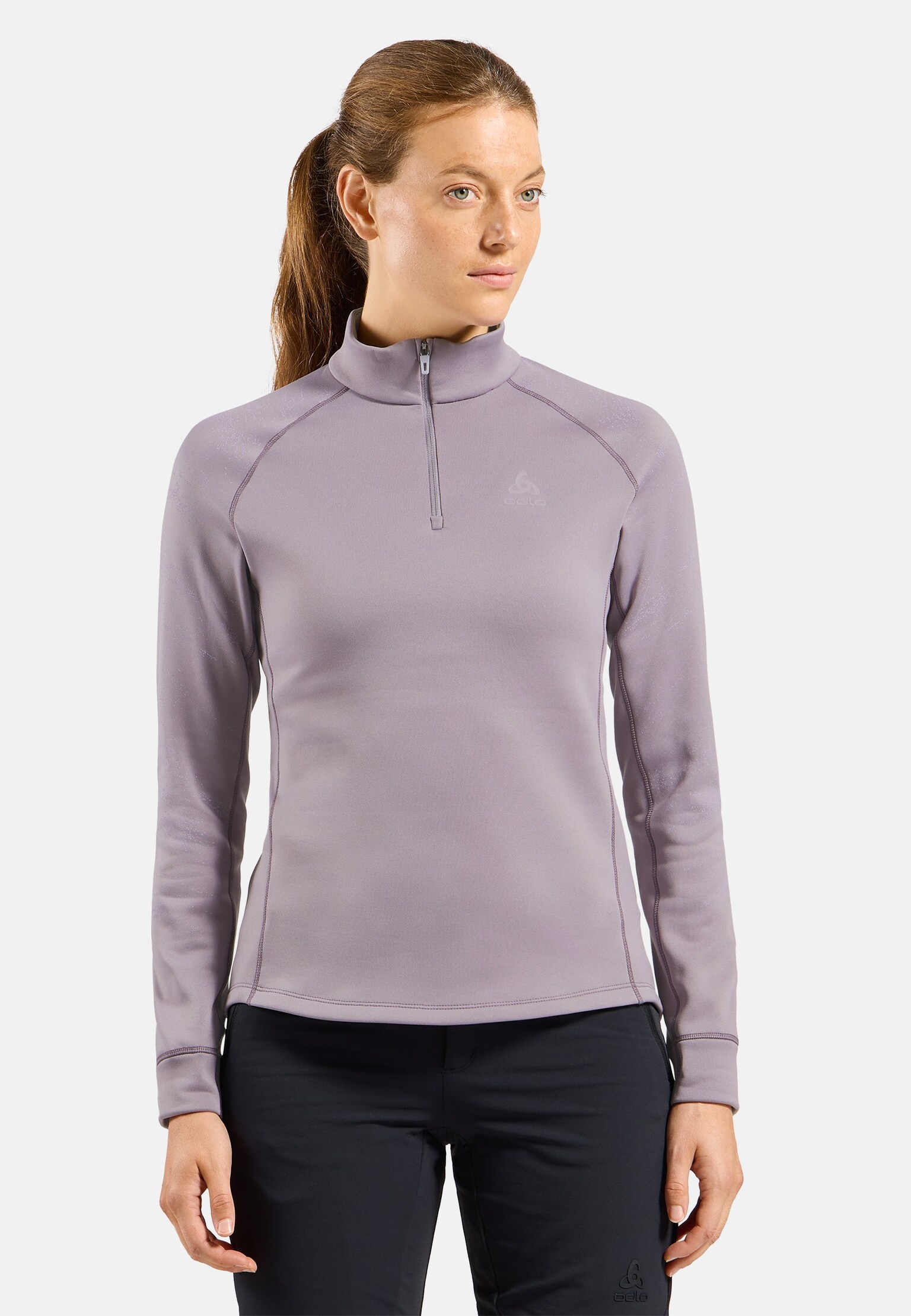 Berra Mid Layer mit Halbreissverschluss und Print