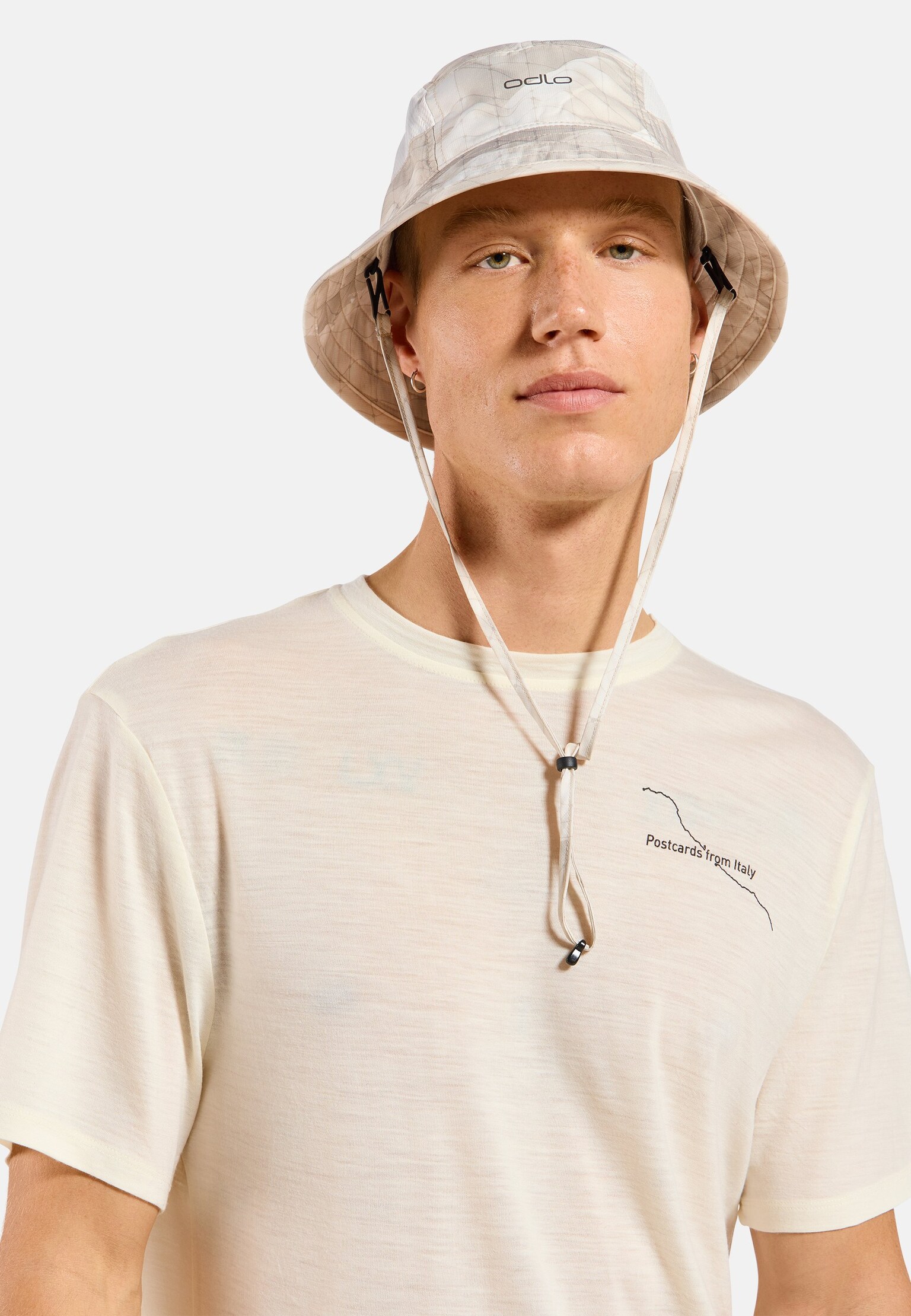 Cappello da pescatore Performance Light con stampa