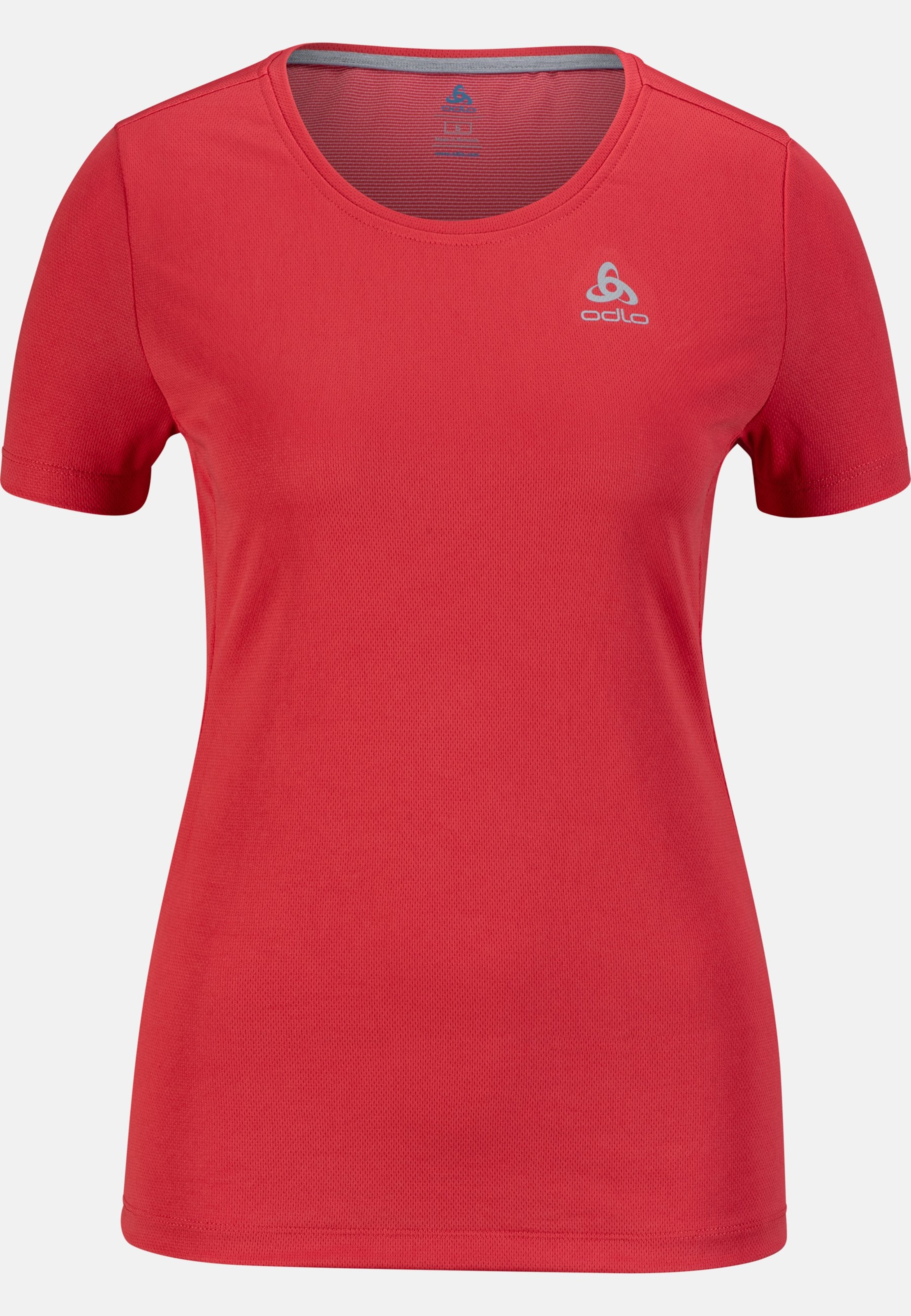 Odlo F-Dry T-Shirt für Damen, S, rot