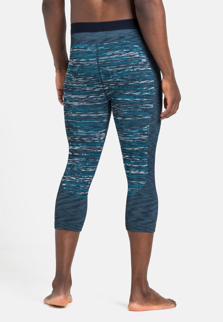 The Blackcomb Base Layer 3/4 Bottoms in dark sapphire
