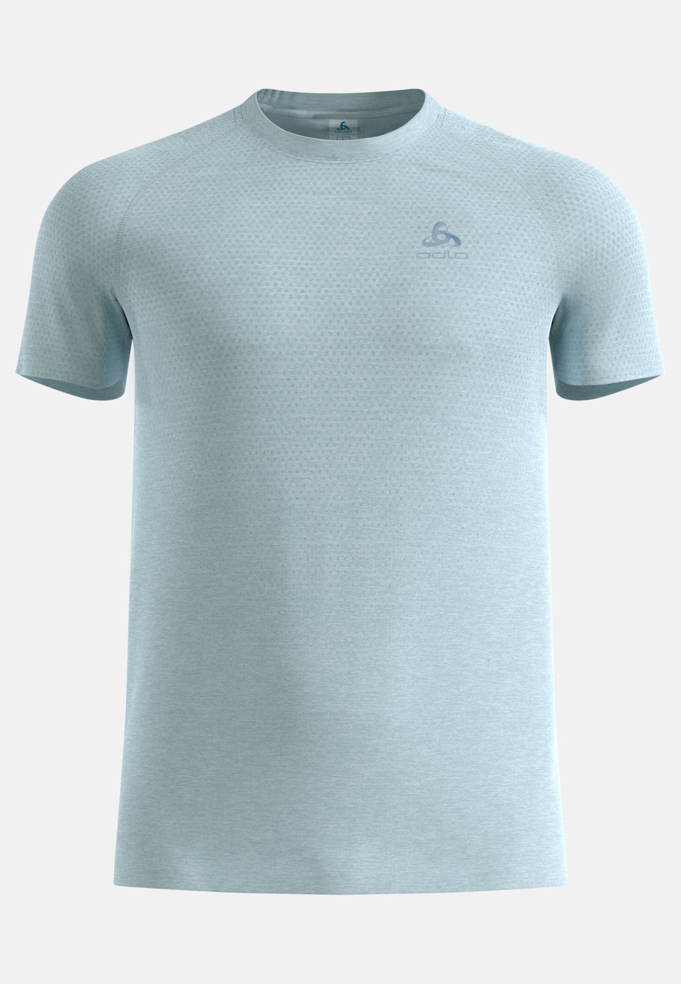 Odlo Essentials Seamless Laufshirt 2.0 für Herren, L, blau