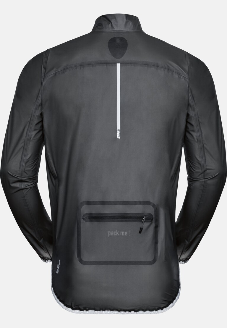 The men's Zeroweight Dual Dry waterproof hardshell cycling
