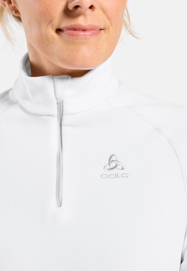Mid layer Rigi con mezza zip