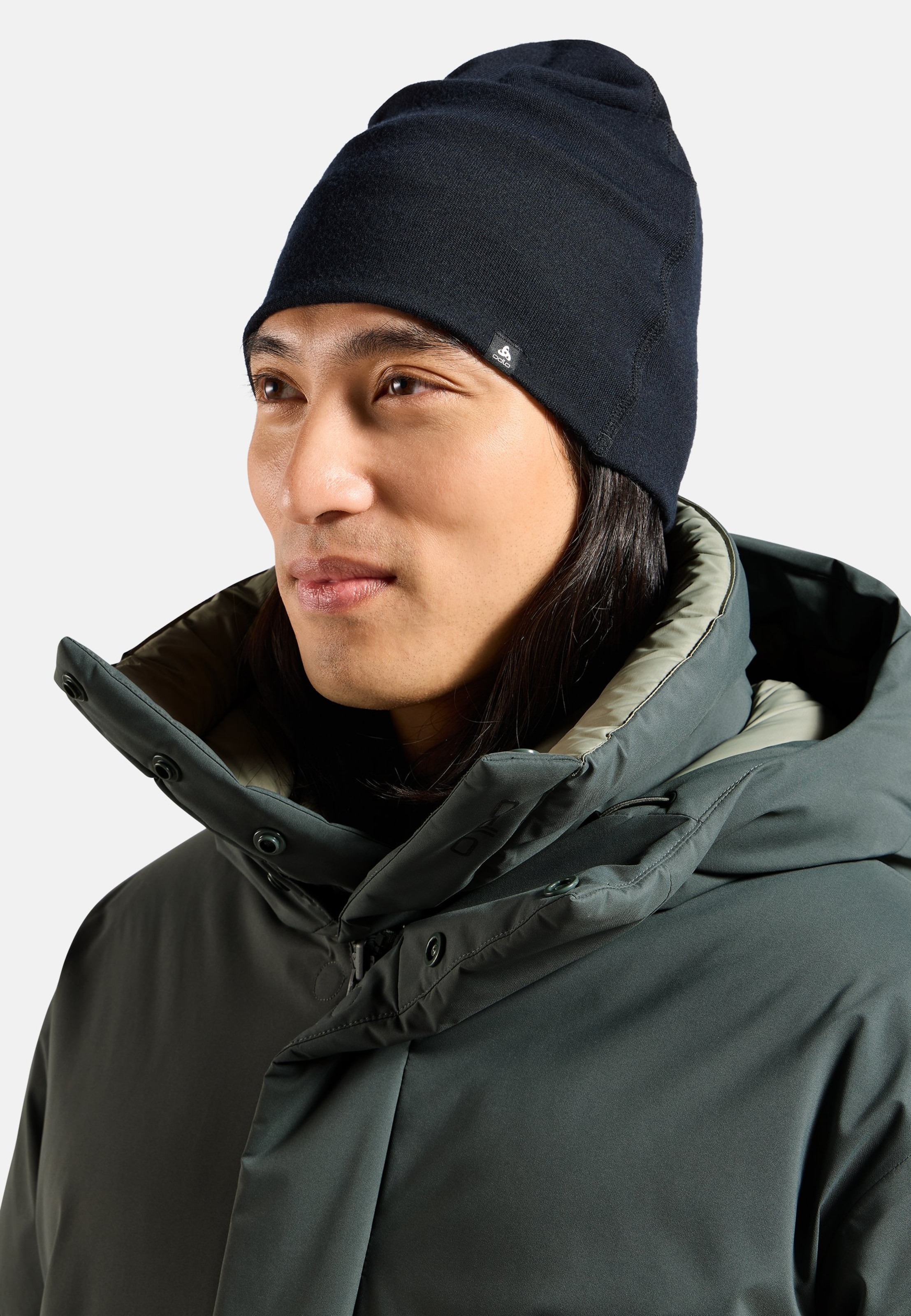 Odlo+Bonnet+Merino+Warm,+OneSize,+noir