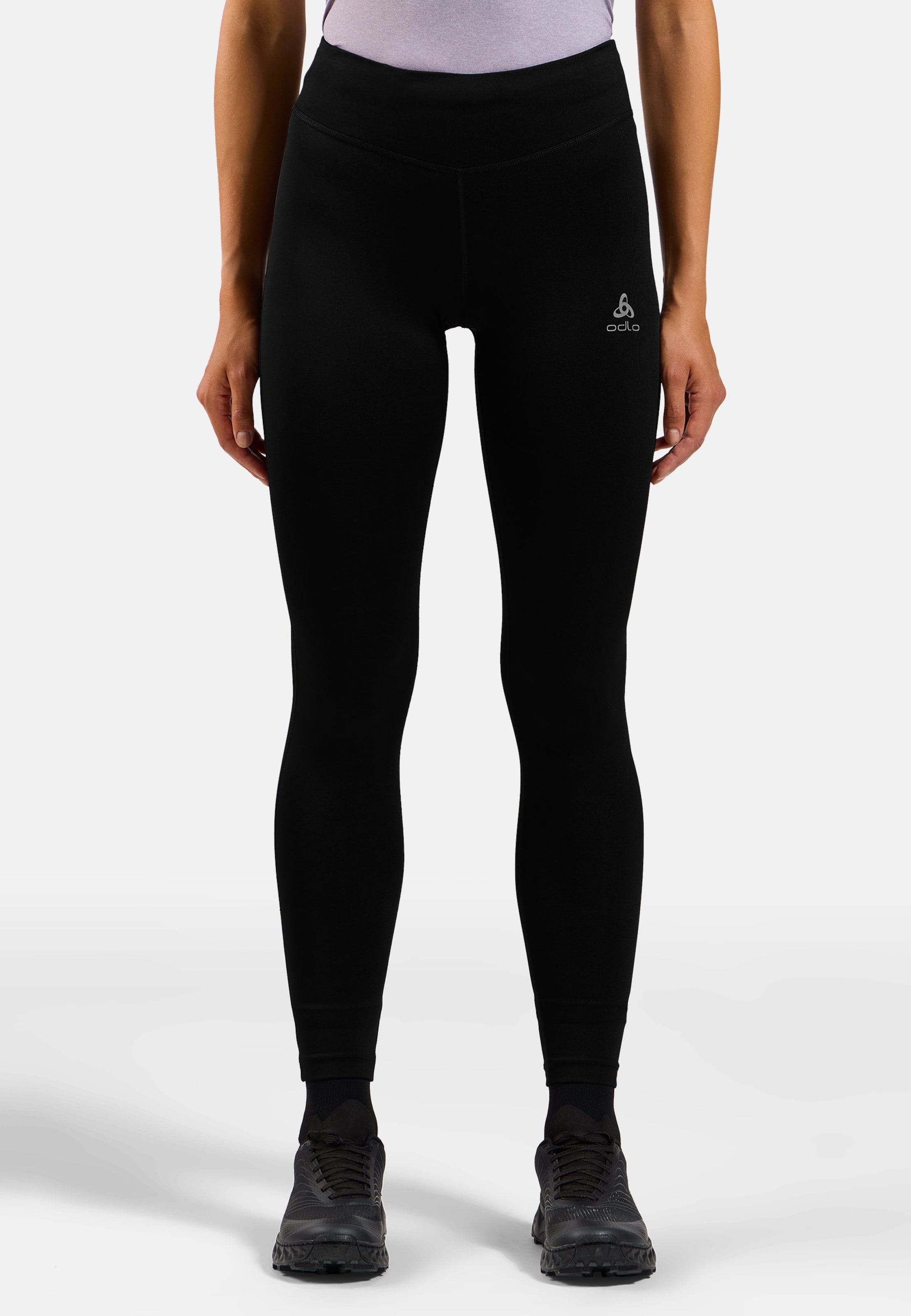 Odlo Essentials Lauftights für Damen, XS, schwarz