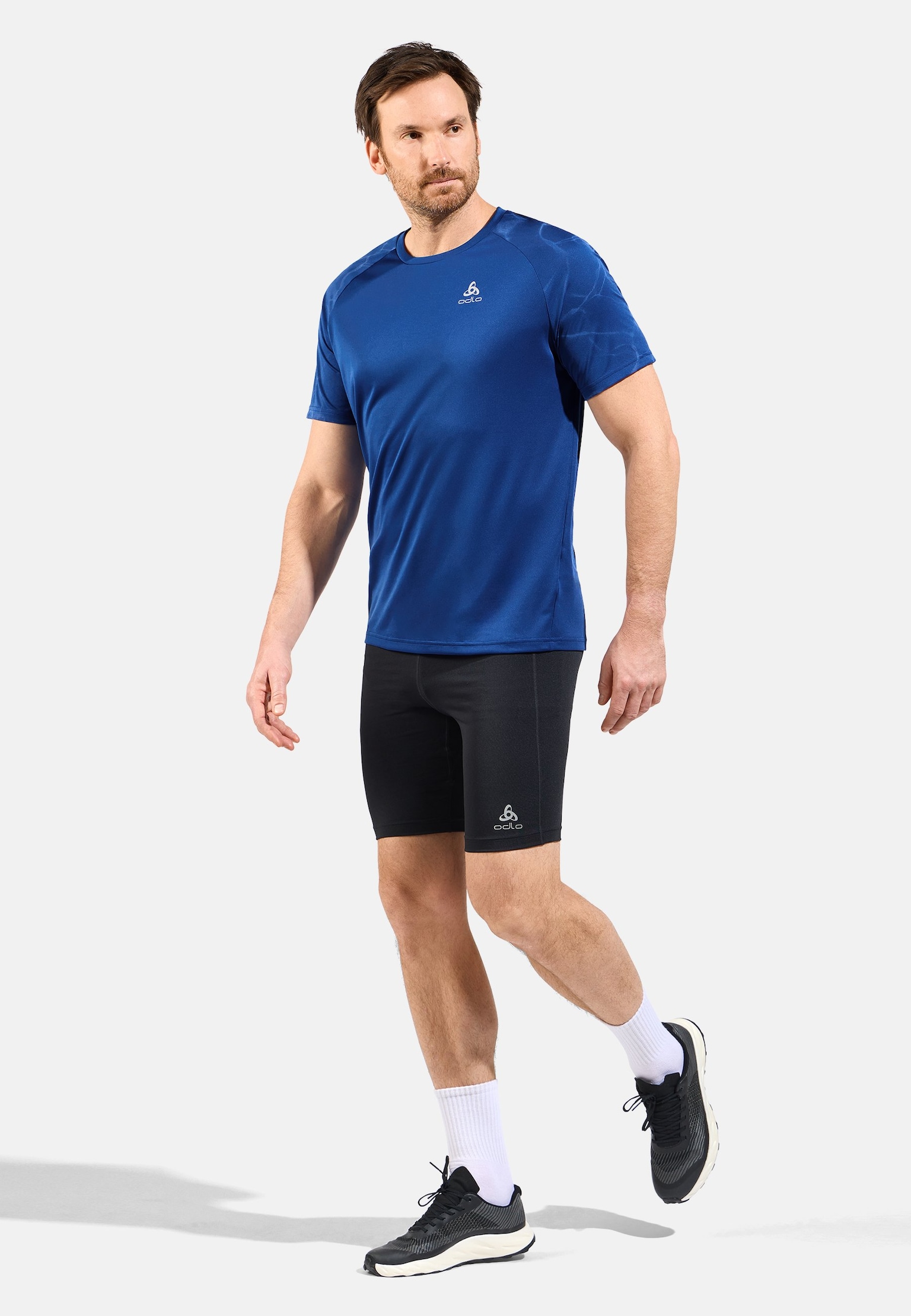T-shirt da running Essentials con stampa