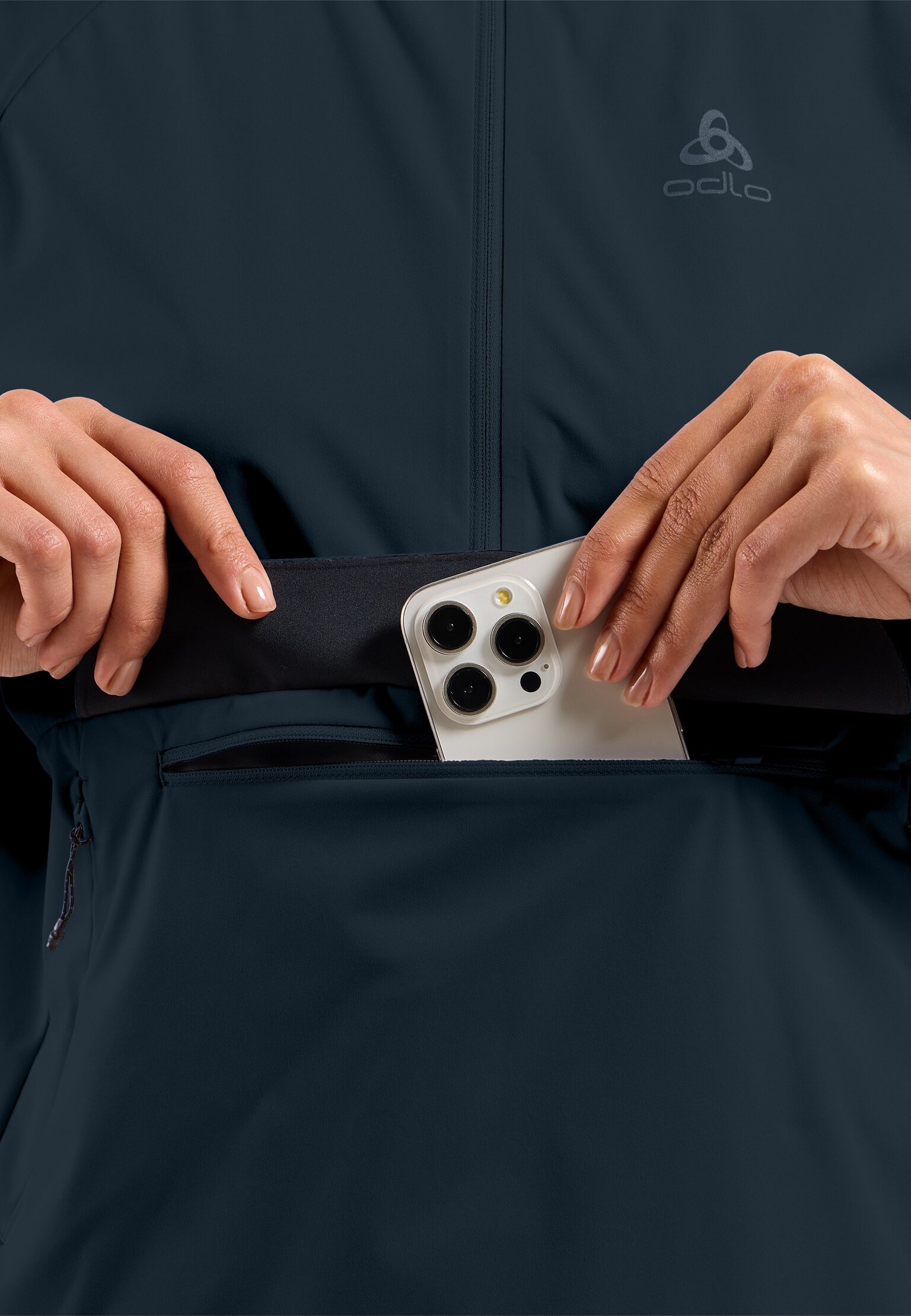 Anorak de ski de fond coupe-vent Zeroweight Pro Warm