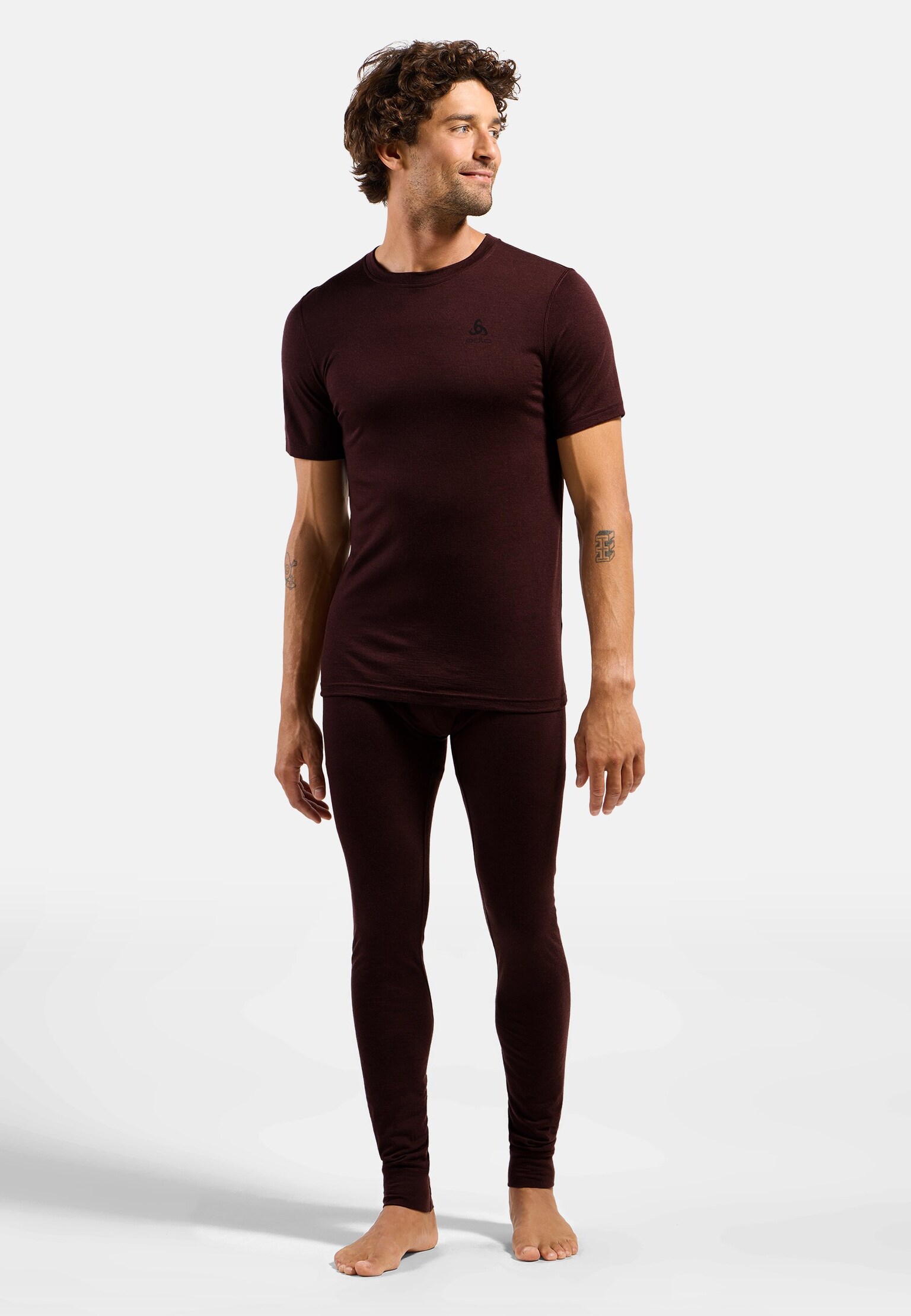 Base layer girocollo a maniche corte Natural Merino 200