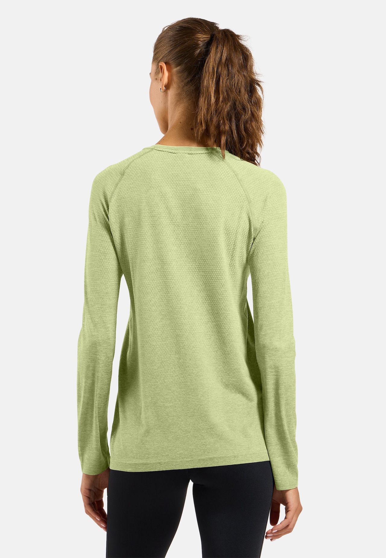 T-shirt manches longues de running Essential Seamless