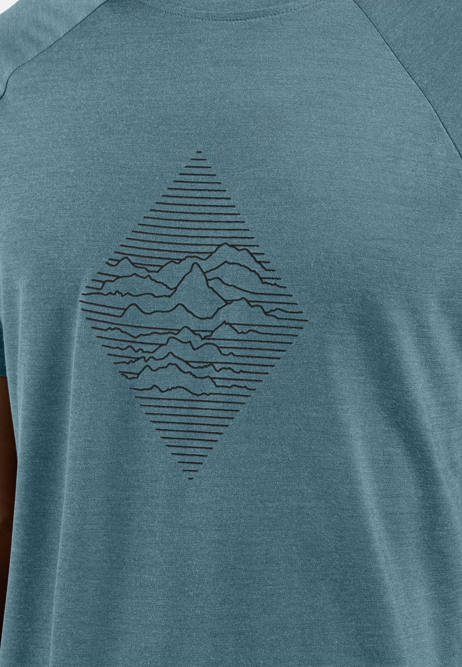 Merinomix 130 T-Shirt mit Print