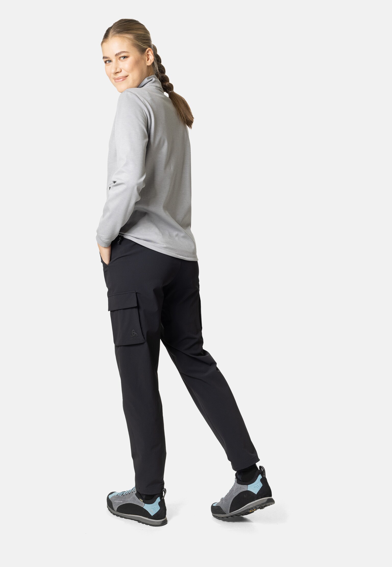 Ascent 365 tussenlaag met halve rits