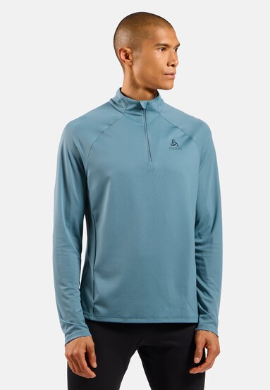 Mid layer running Essentials Ceramiwarm con mezza zip