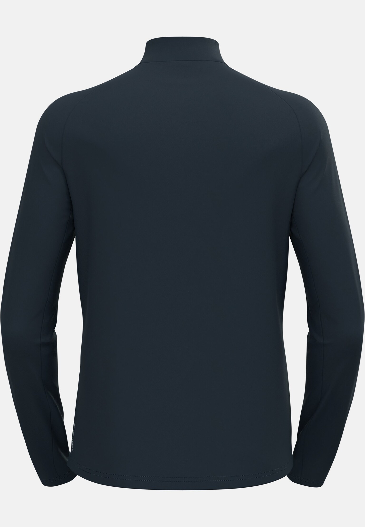 Essentials lichte mid layer met halve rits