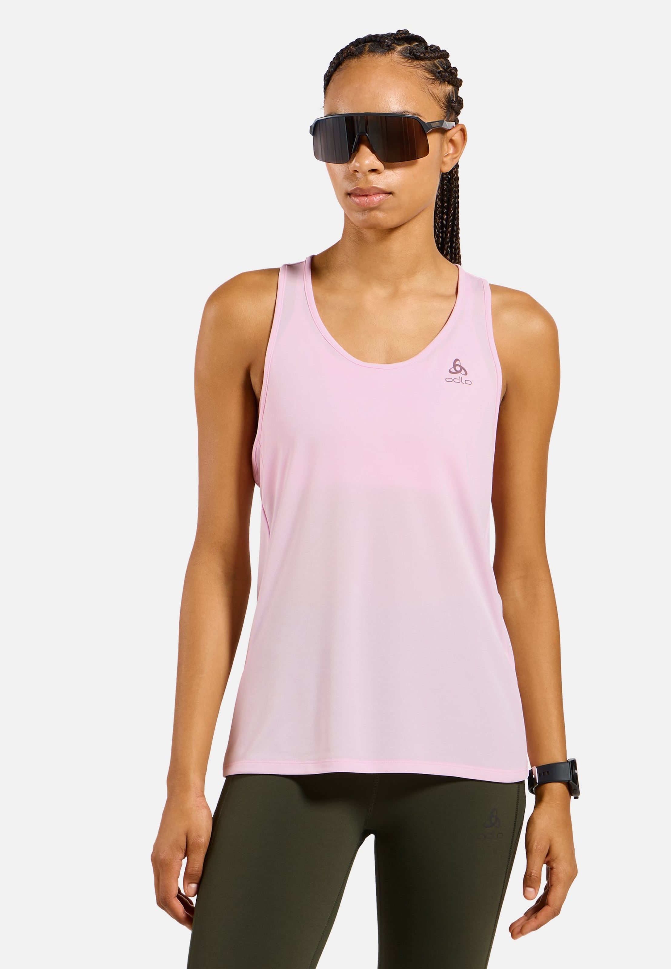 Odlo Essentials Lauf-Top für Damen, XL, pink