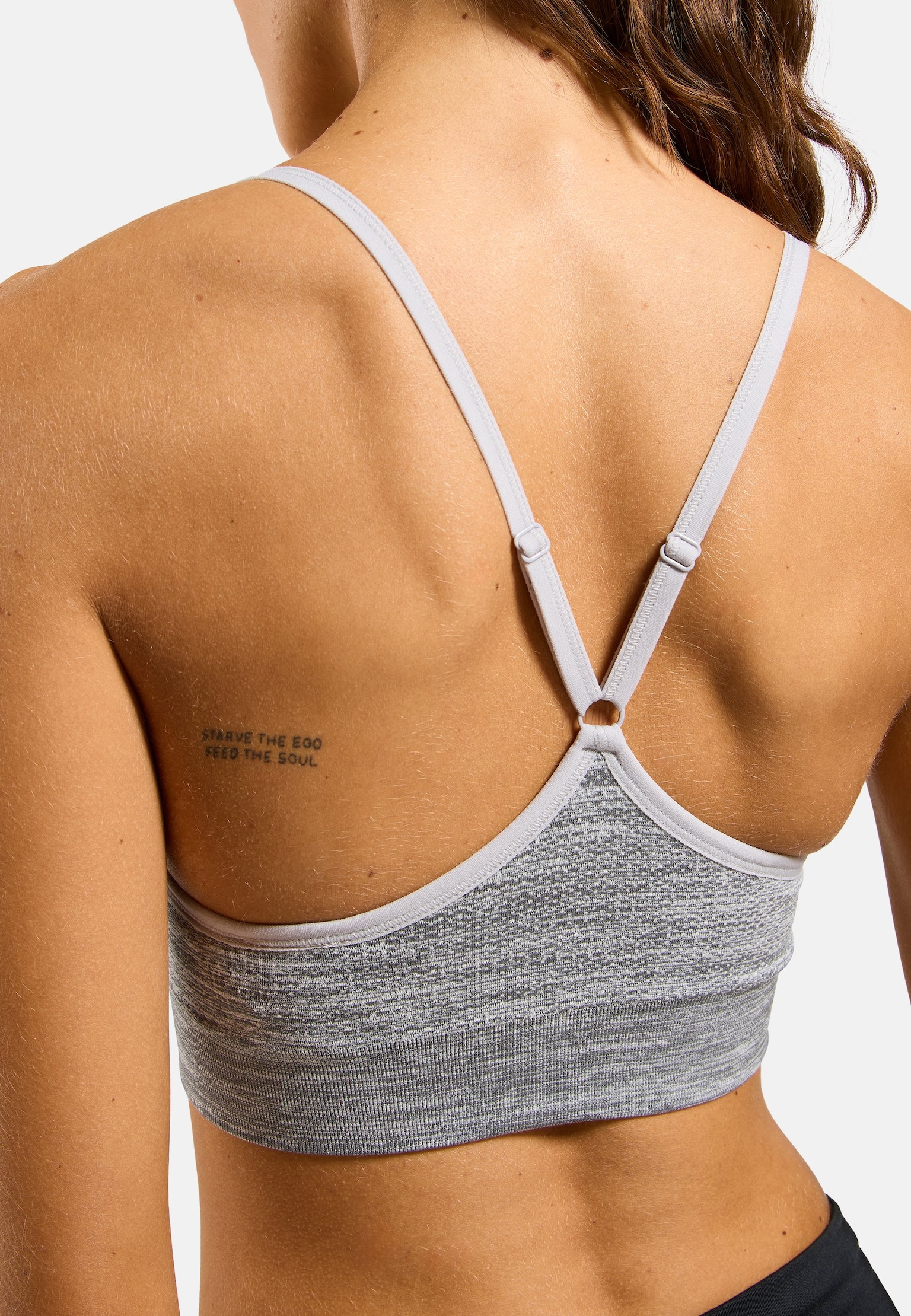 Brassière de sport à maintien léger Seamless