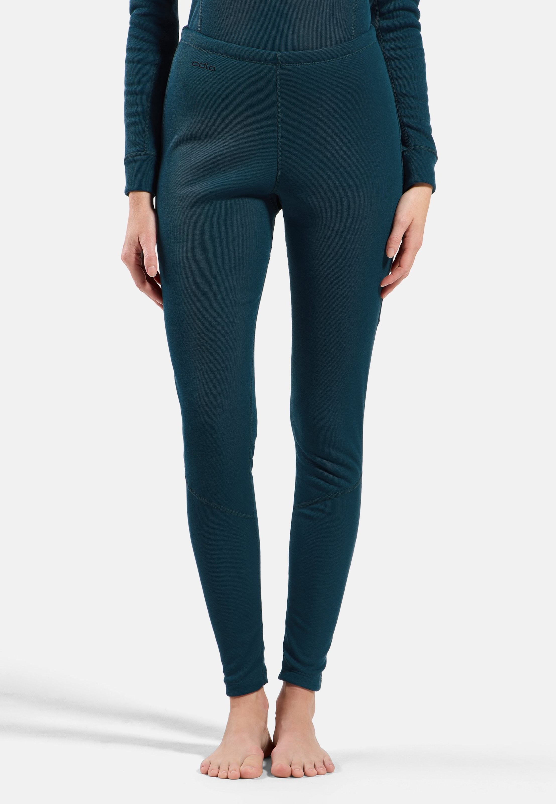 Odlo Active X-Warm Base Layer Tights für Damen - Wandern, Ski & Snow - marineblau, M