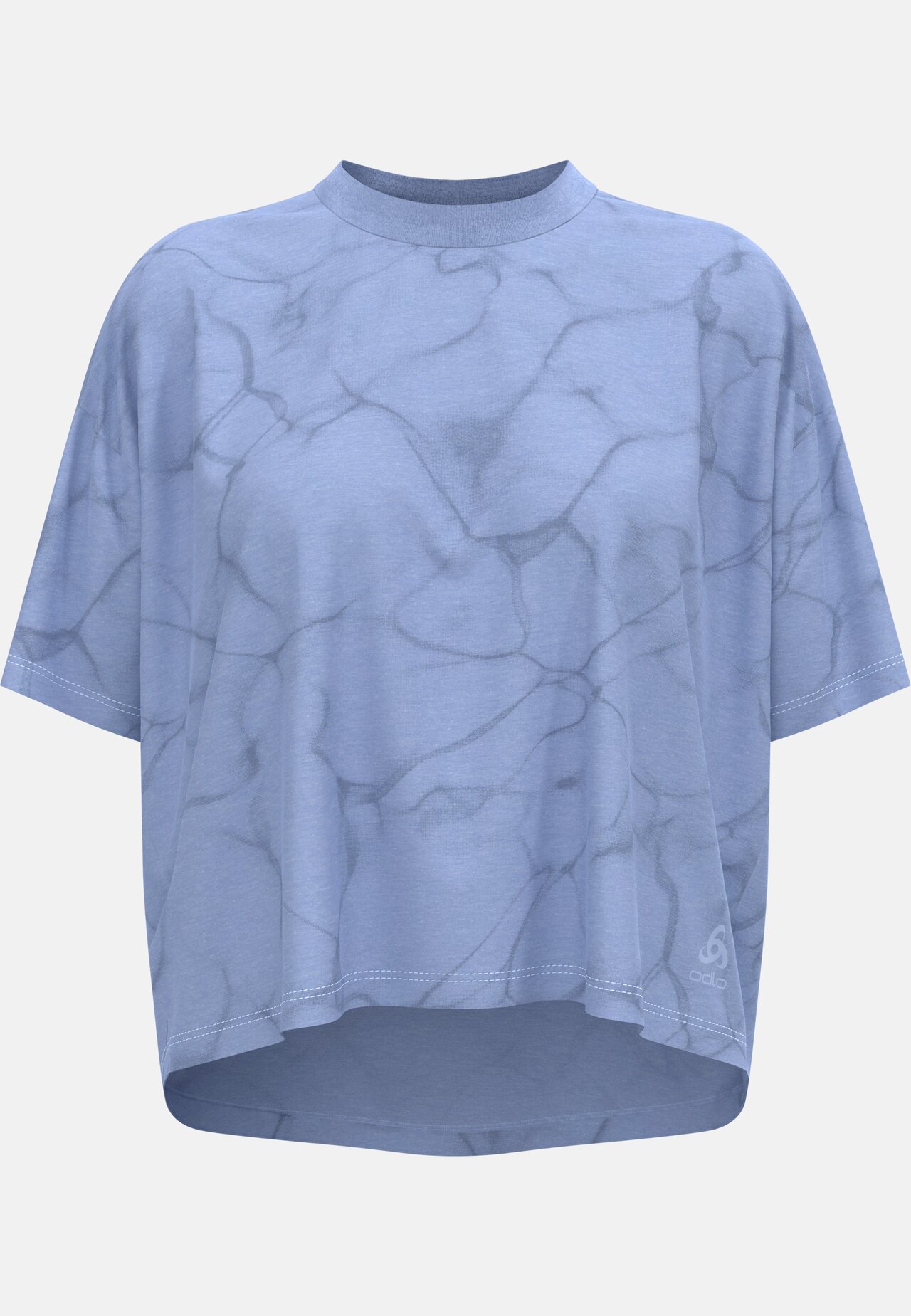 T-shirt da running Active 365 Natural Blend Print