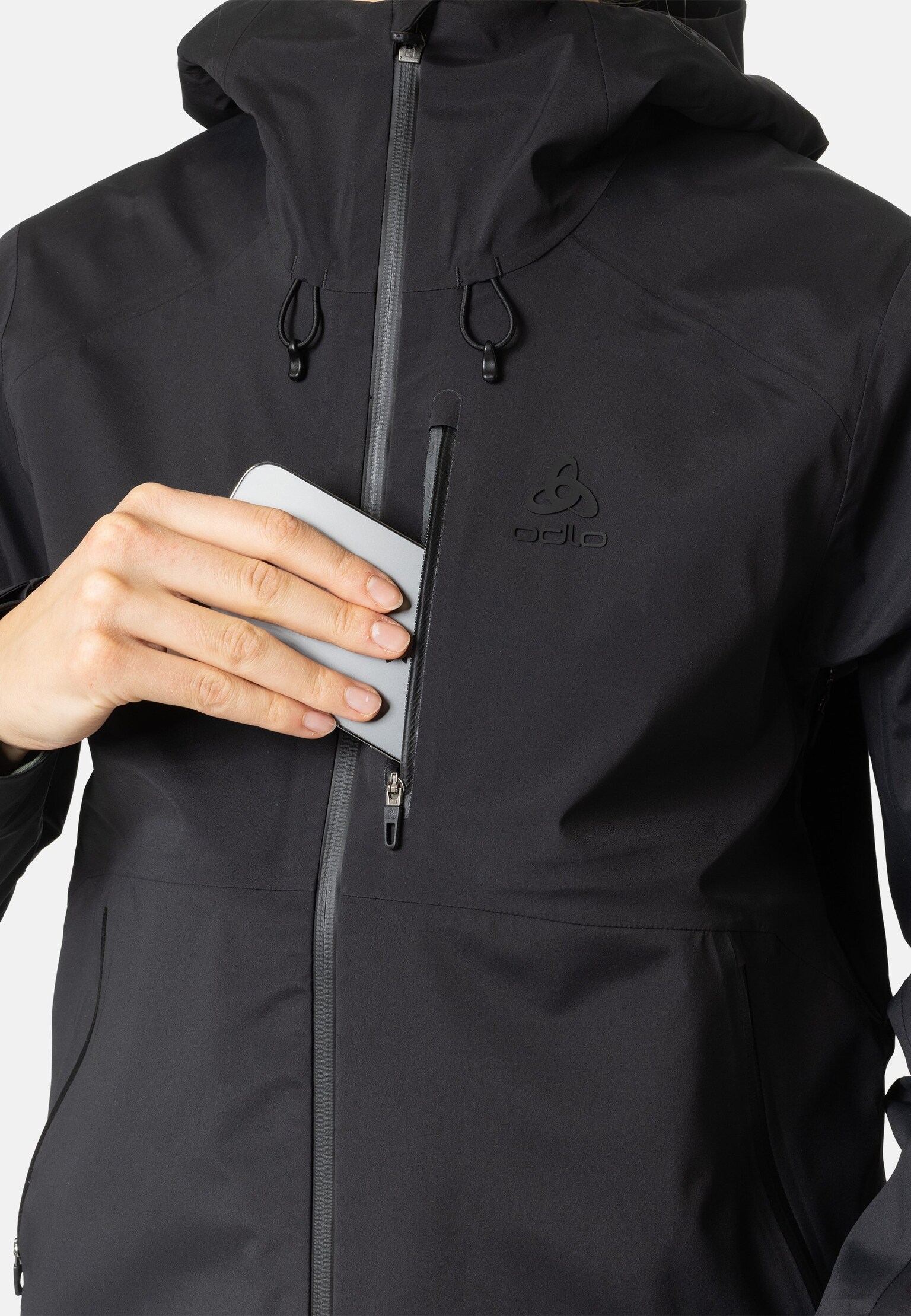 The Ascent 3L waterproof hardshell jacket