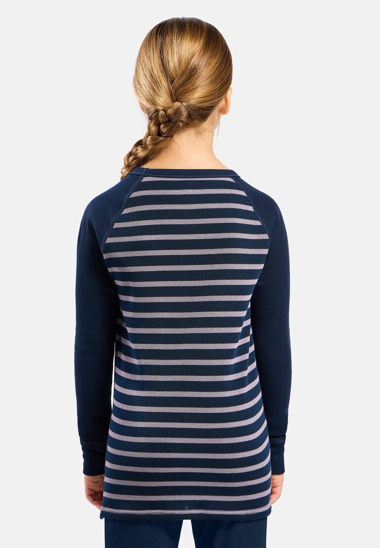 The Active Warm Kids' Stripes Base Layer Top