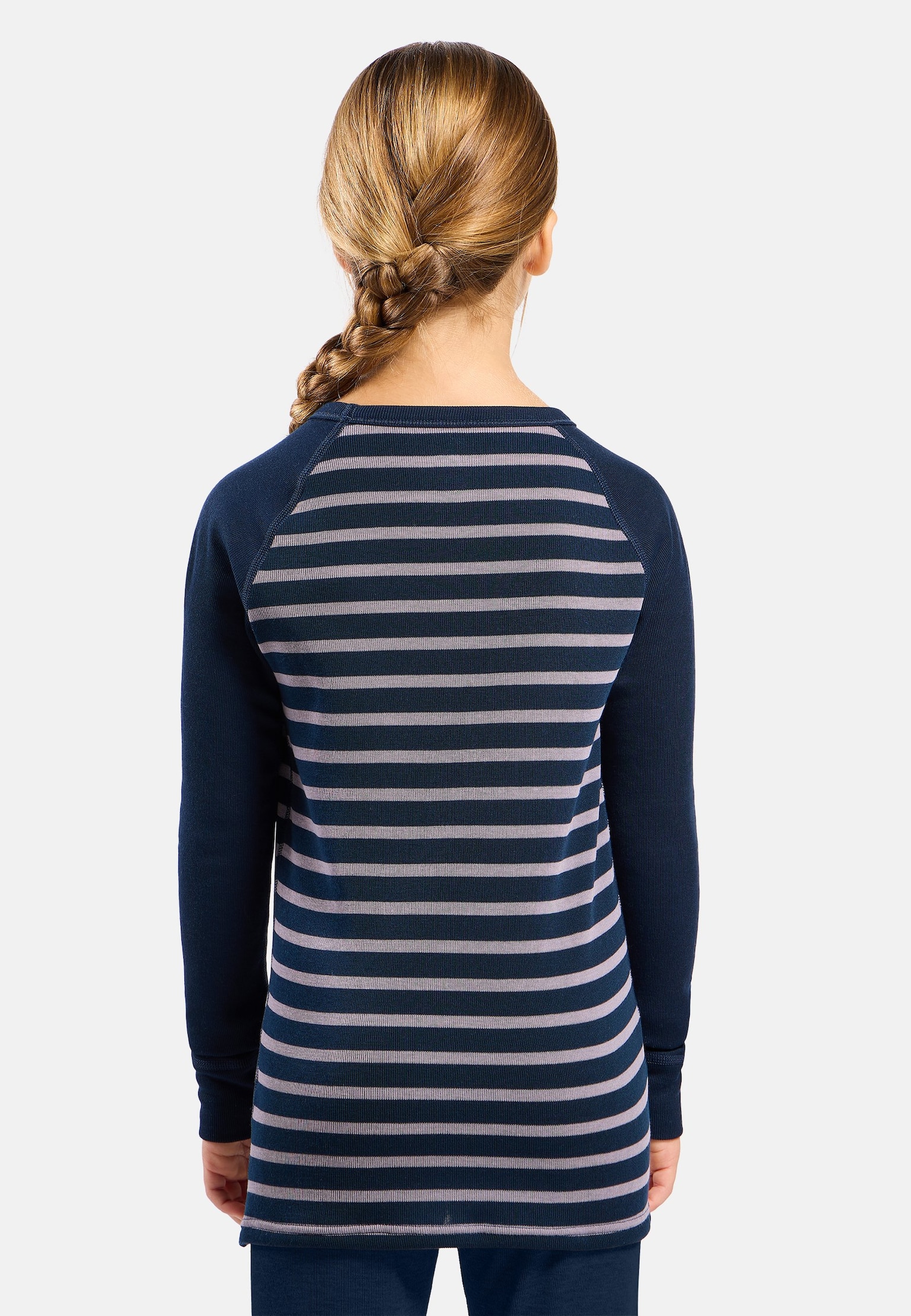 Active Warm Kids Stripes Base Layer Top