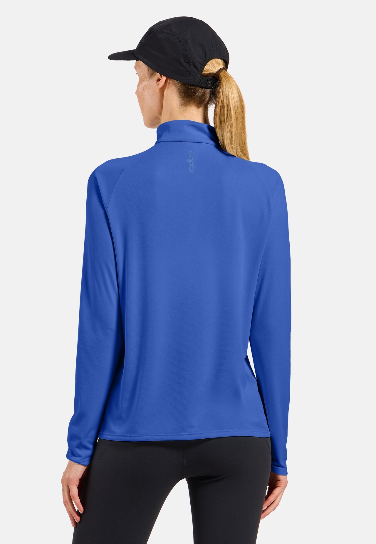Felpa da running Essential a mezza zip