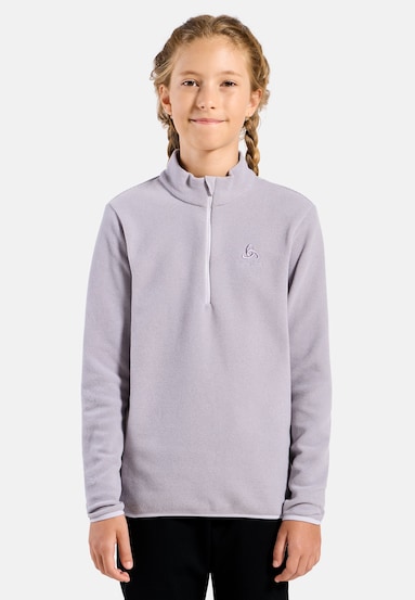 The Roy kids' stripe half-zip mid layer