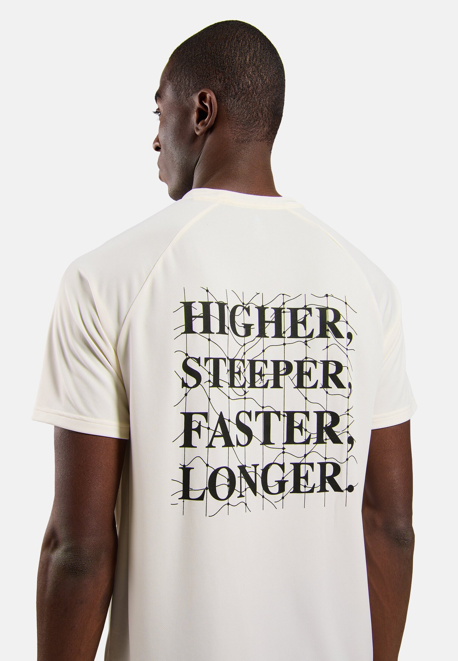 The Essentials print running t-shirt