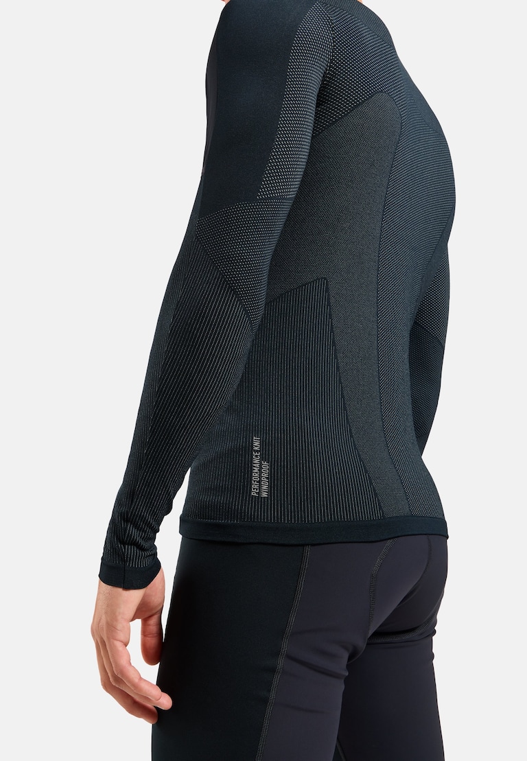 Men's Perfomance Windshield Light Cycling Long-Sleeve Sports-Underwear Top