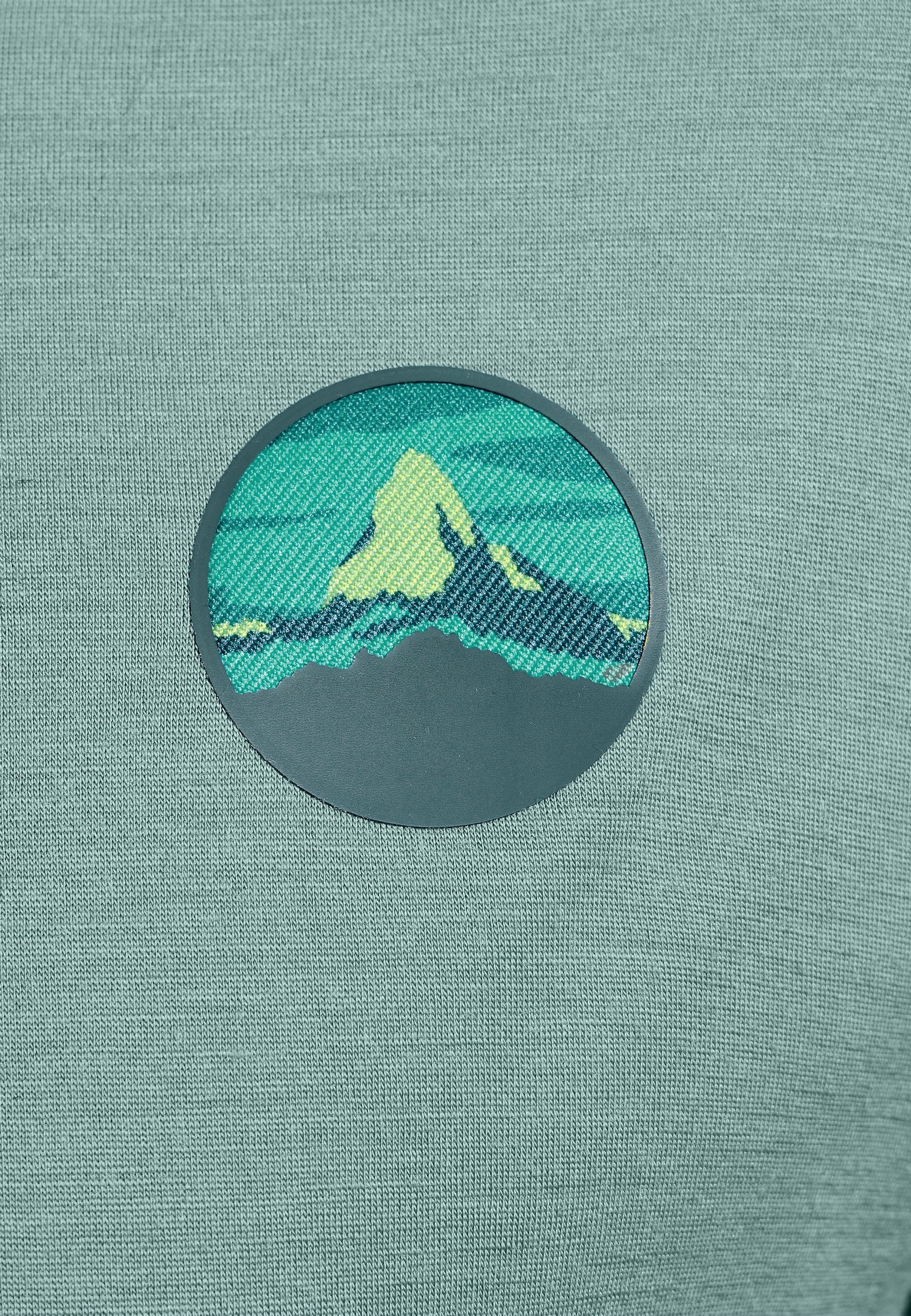 Ascent Merino 160 Langarmshirt mit Matterhorn-Motiv