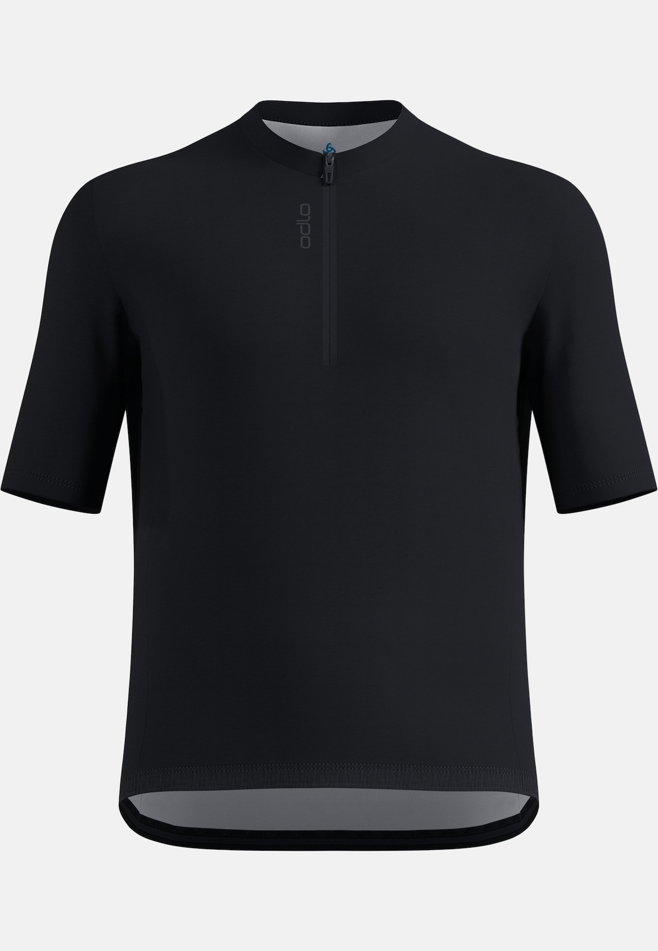 Essential Stand-Up Collar Cycling T-Shirt Half-Zip