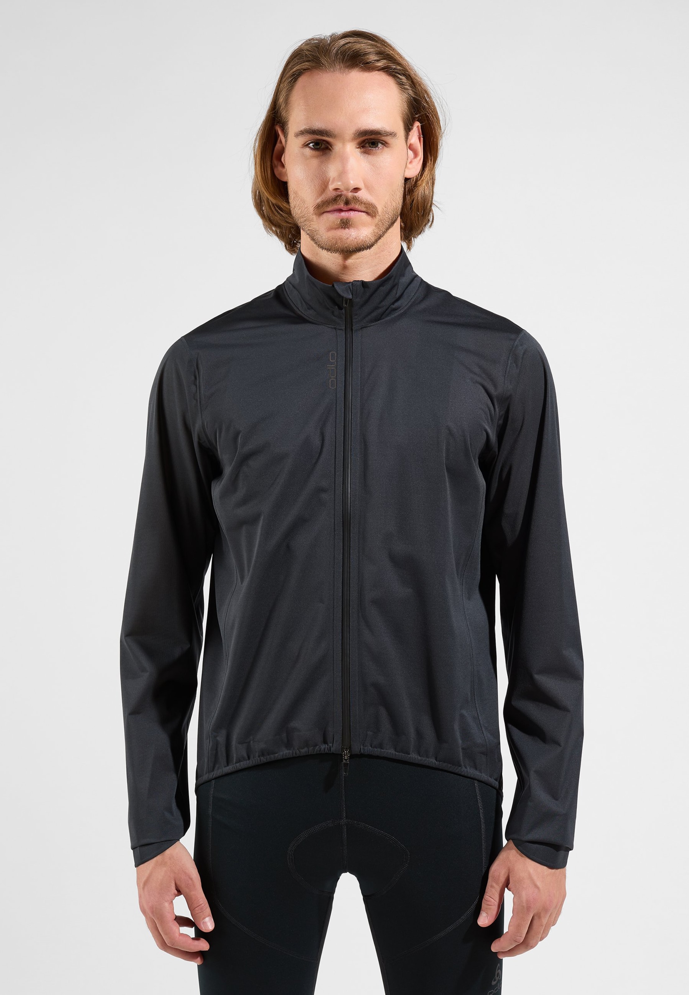 Odlo Zeroweight Waterproof Radjacke für Herren - Radsport - schwarz, S