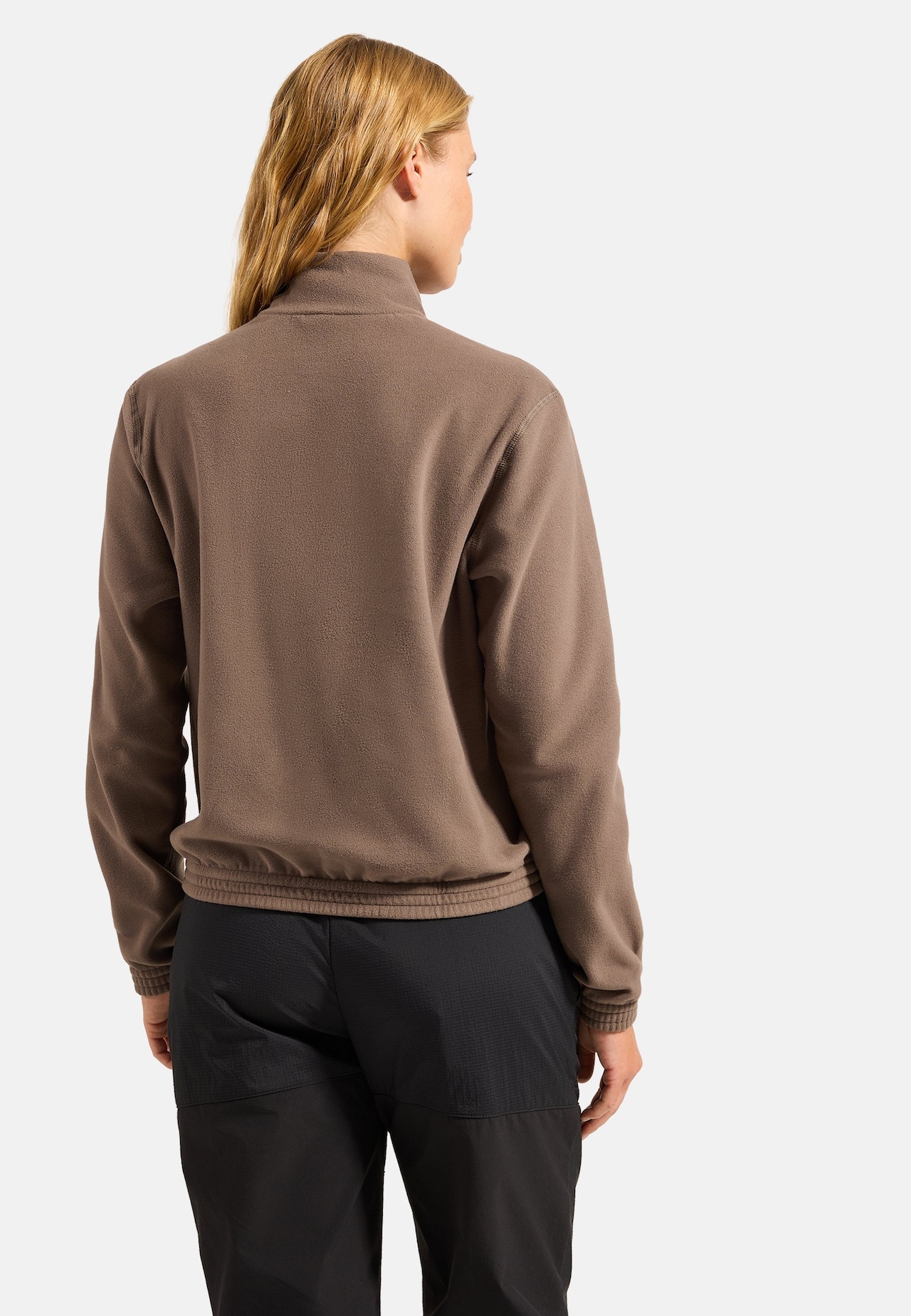 Felpa Classic a mezza zip