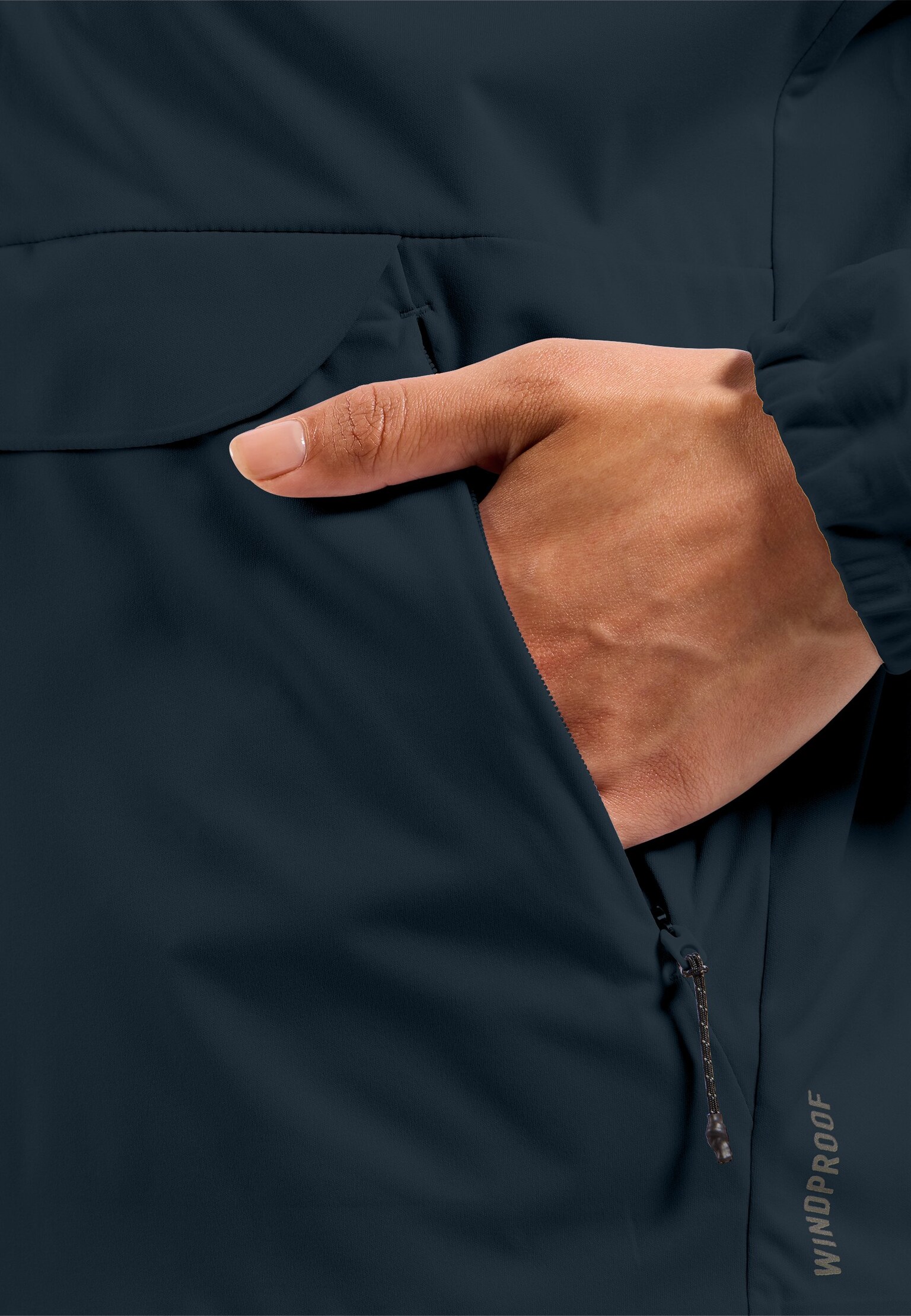 Anorak de ski de fond coupe-vent Zeroweight Pro Warm