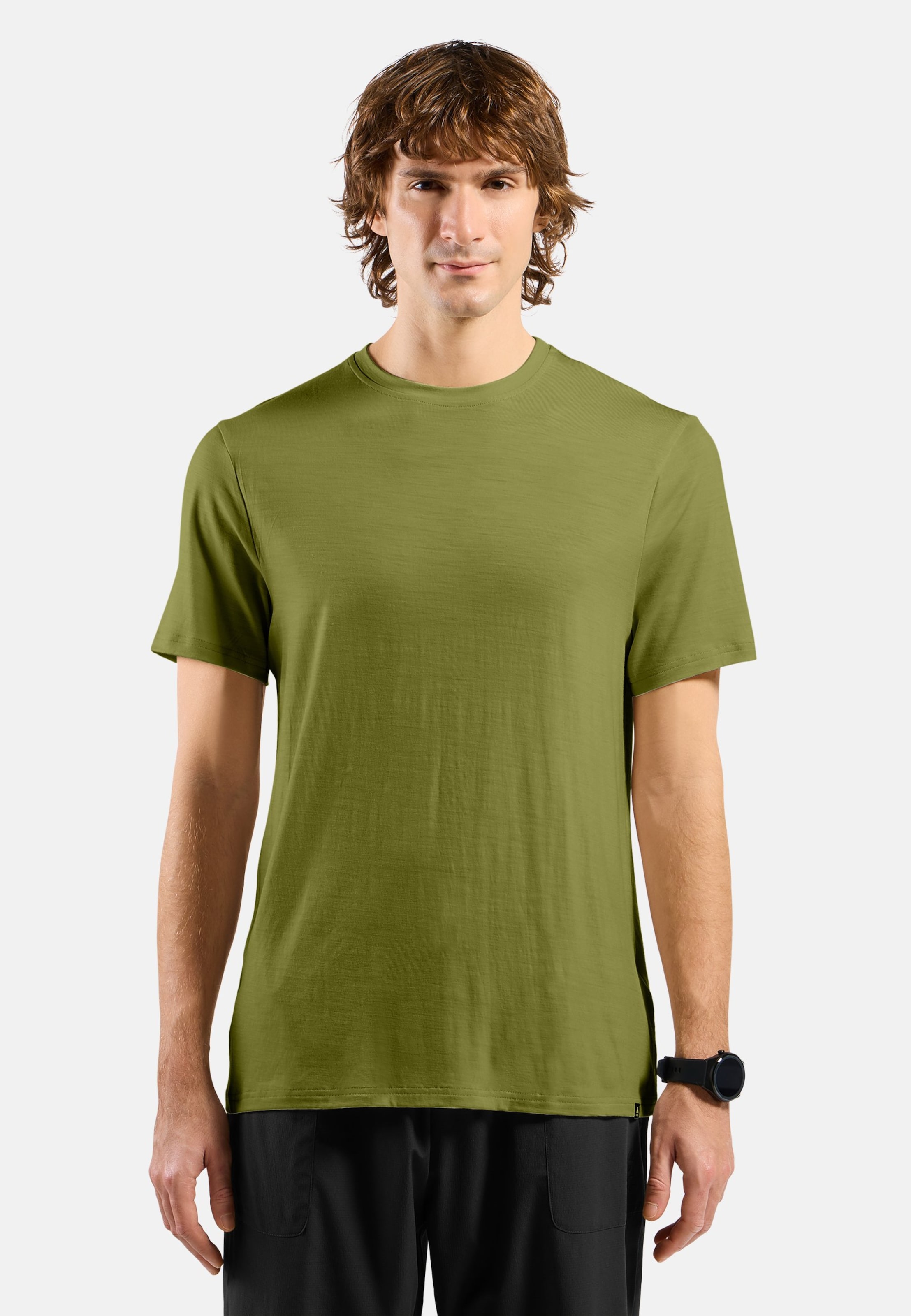 Odlo Merino 160 Plain T-Shirt für Herren - Wandern, Casual Comfort - , S