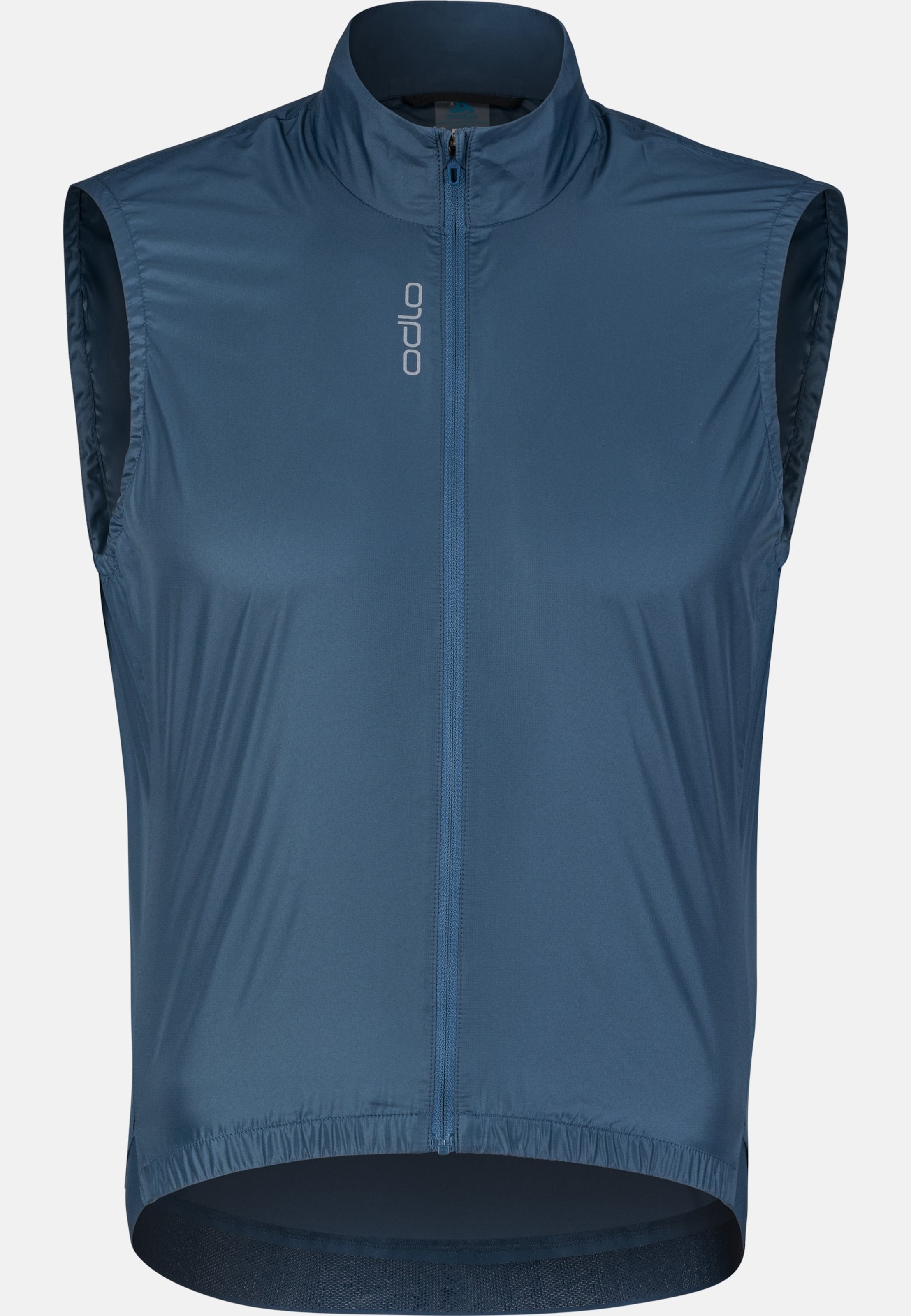Odlo Winddichte Essentials Radweste für Herren, S, blau