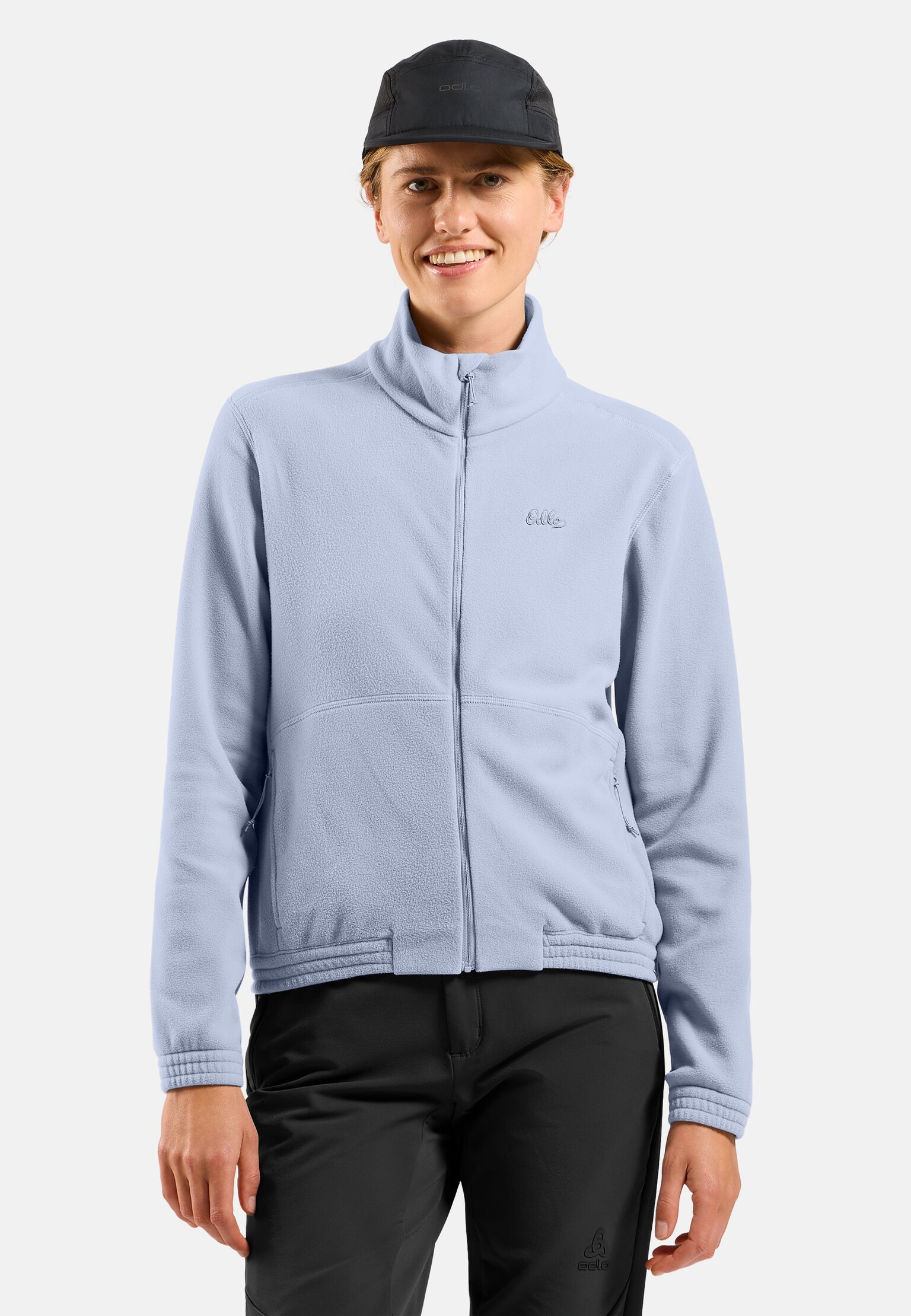 Essentials Multisport klassieke fleece mid layer met volledige rits