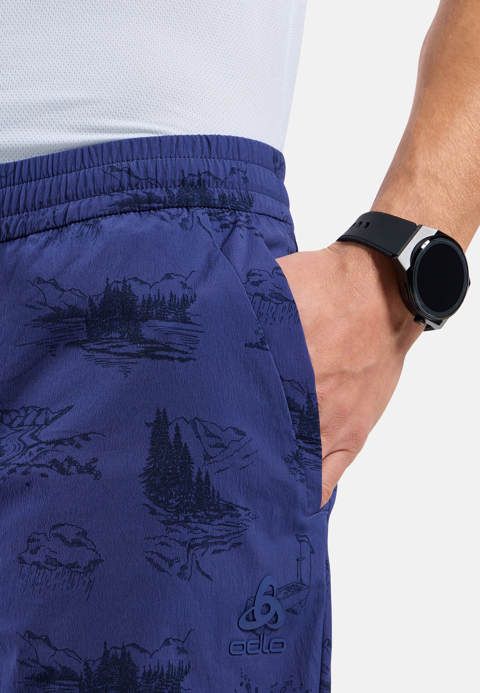 Short de randonnée imprimé Essentials