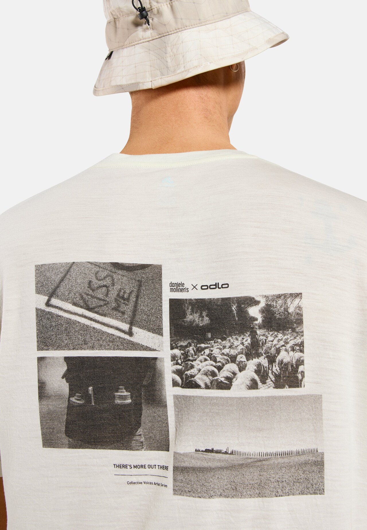 Merino 160 Postcards t-skjorte