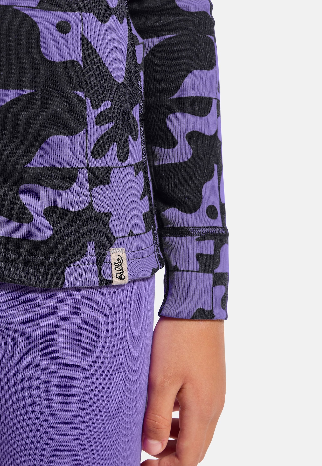 Active Warm Graphic Kids Base Layer Top
